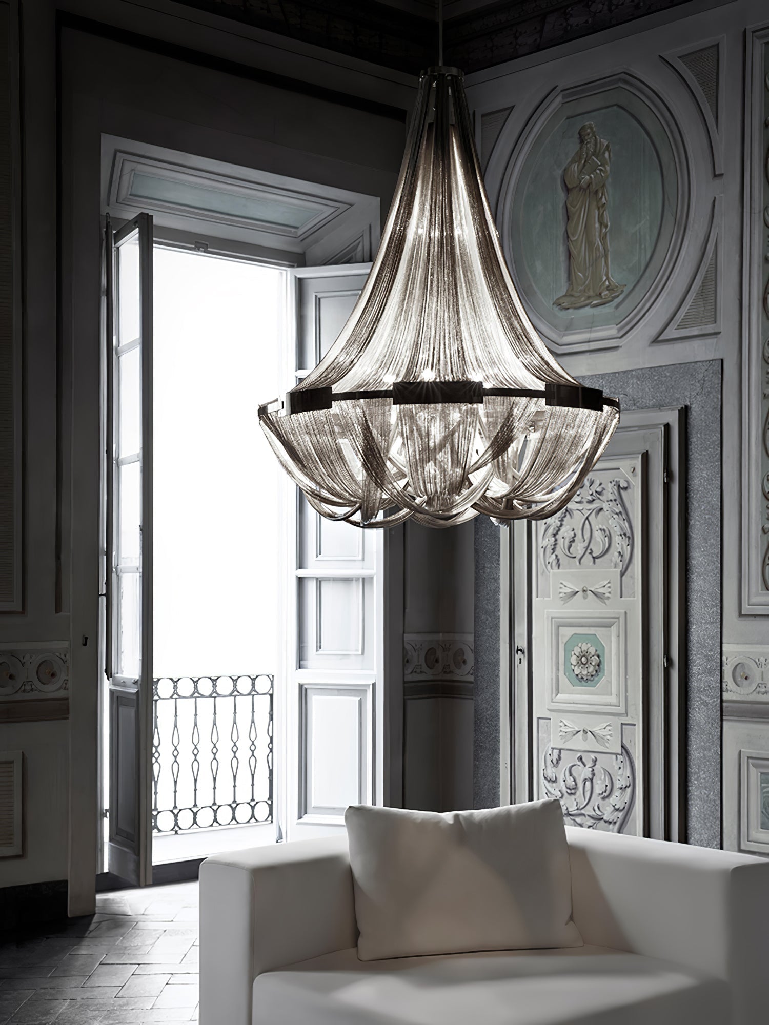 Zylen Chandelier Tassel Aluminum Chain