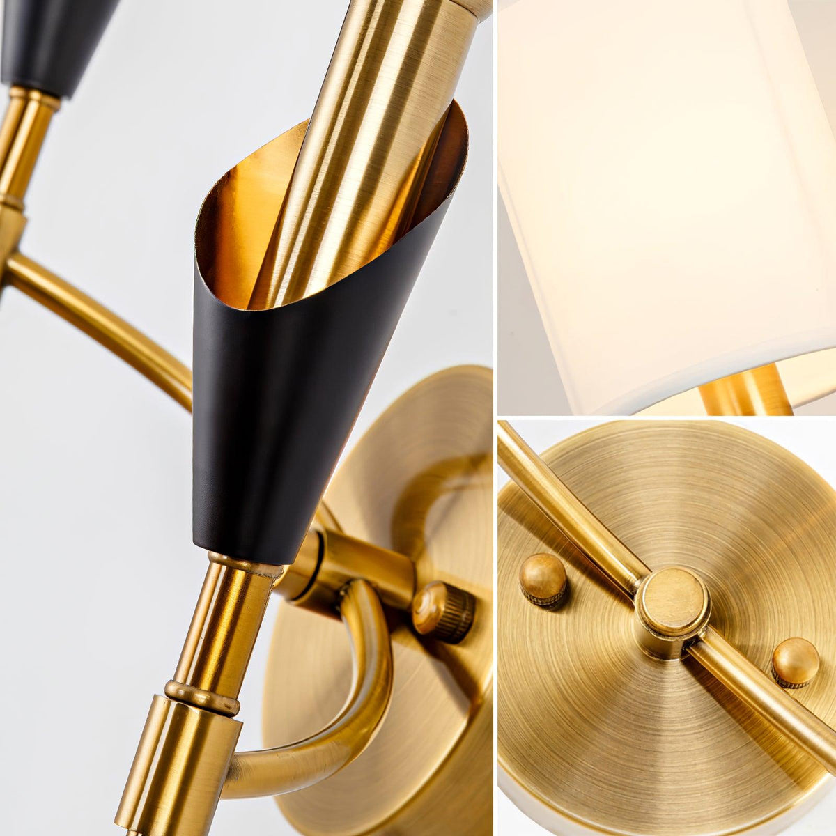 Eurzorira Fabric Wall Light