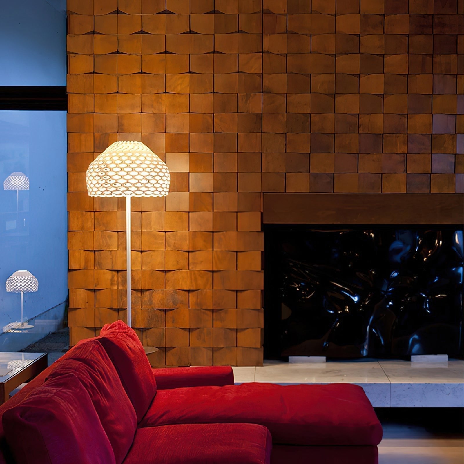 Covaril Scandi Plastic Ceiling Light