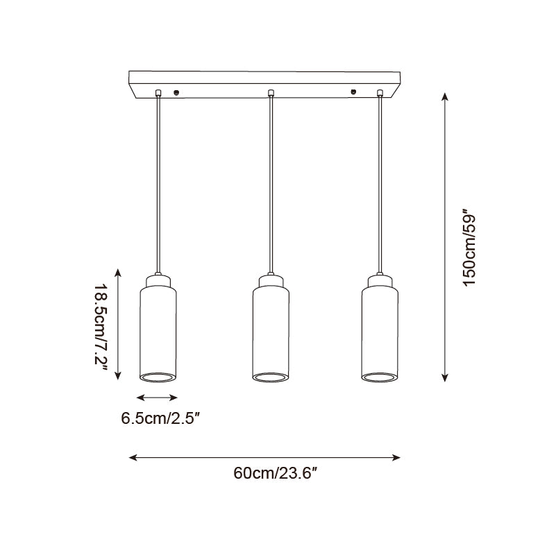 Fioden Minimalist Pendant Light - Neutral Decor