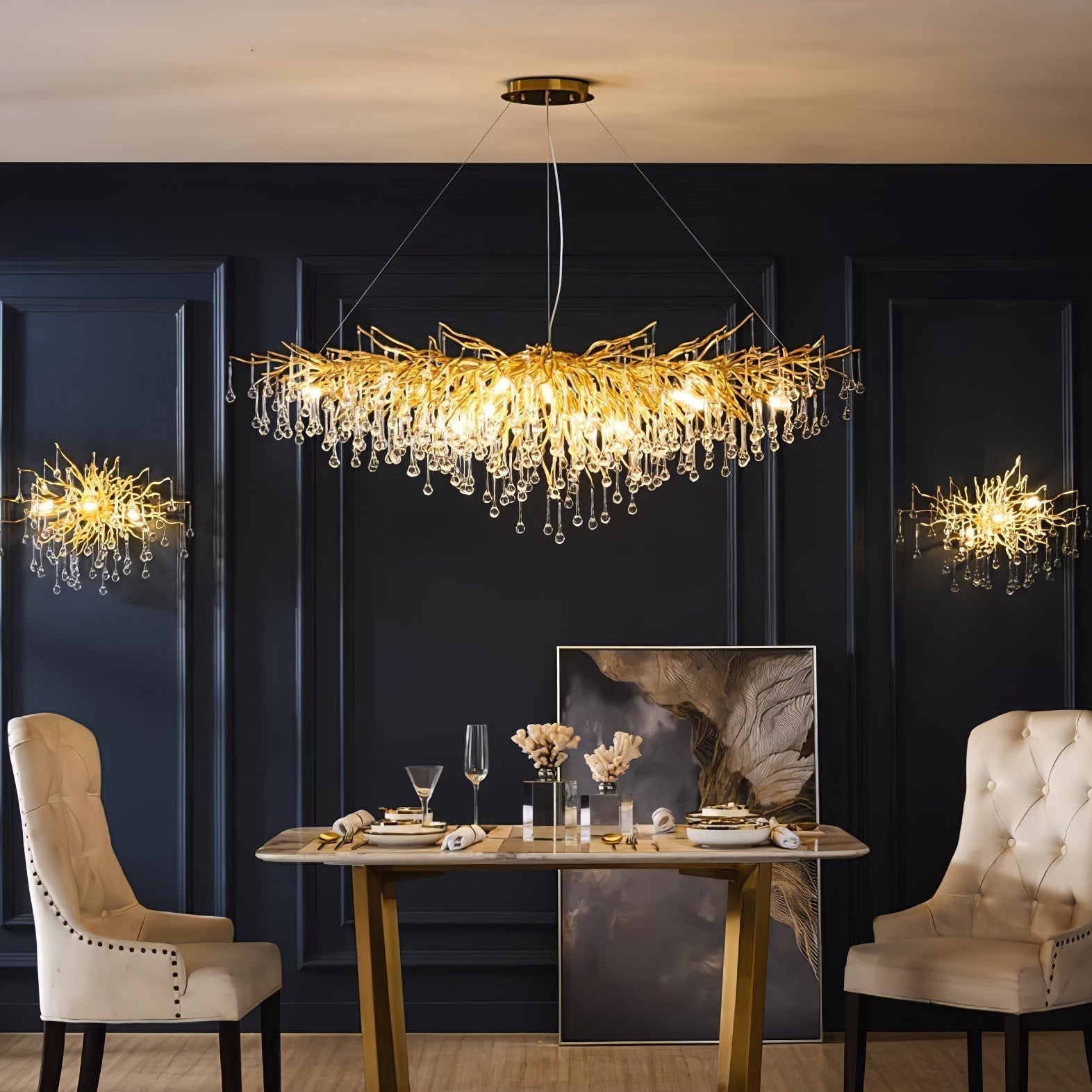 Cyrinine Postmodern Luxury Crystal Chandelier
