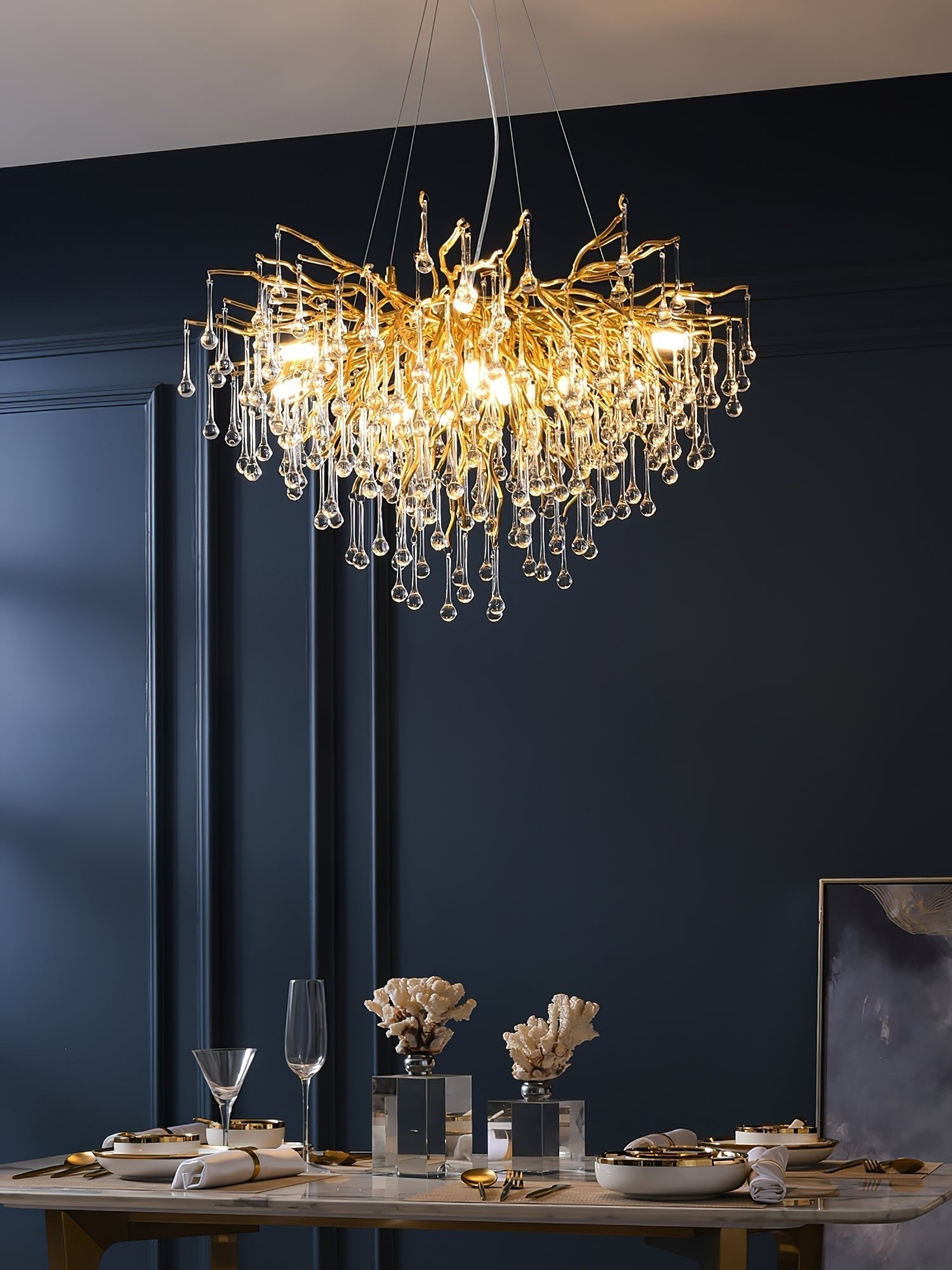 Cyrinine Postmodern Luxury Crystal Chandelier