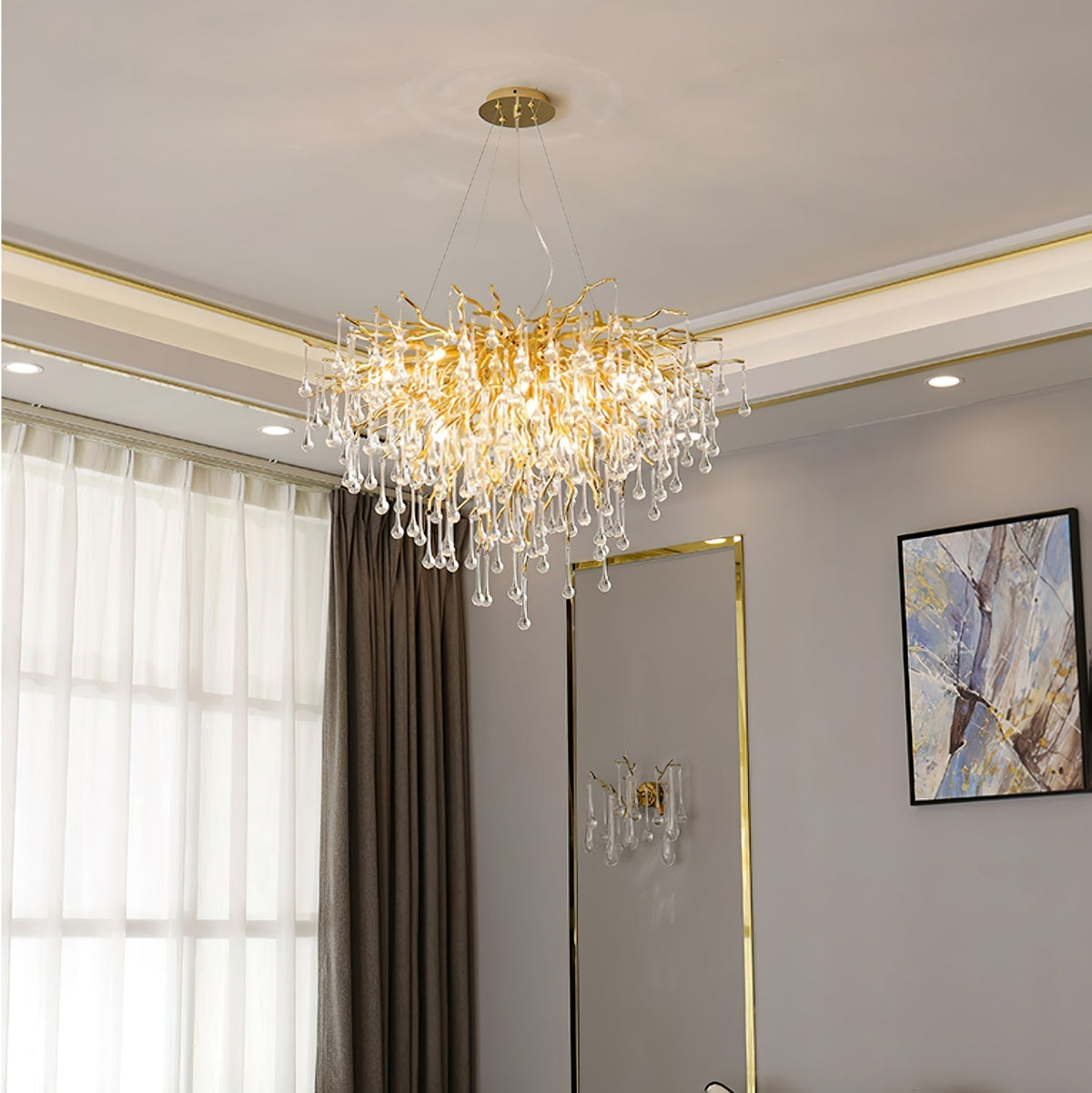 Cyrinine Postmodern Luxury Crystal Chandelier