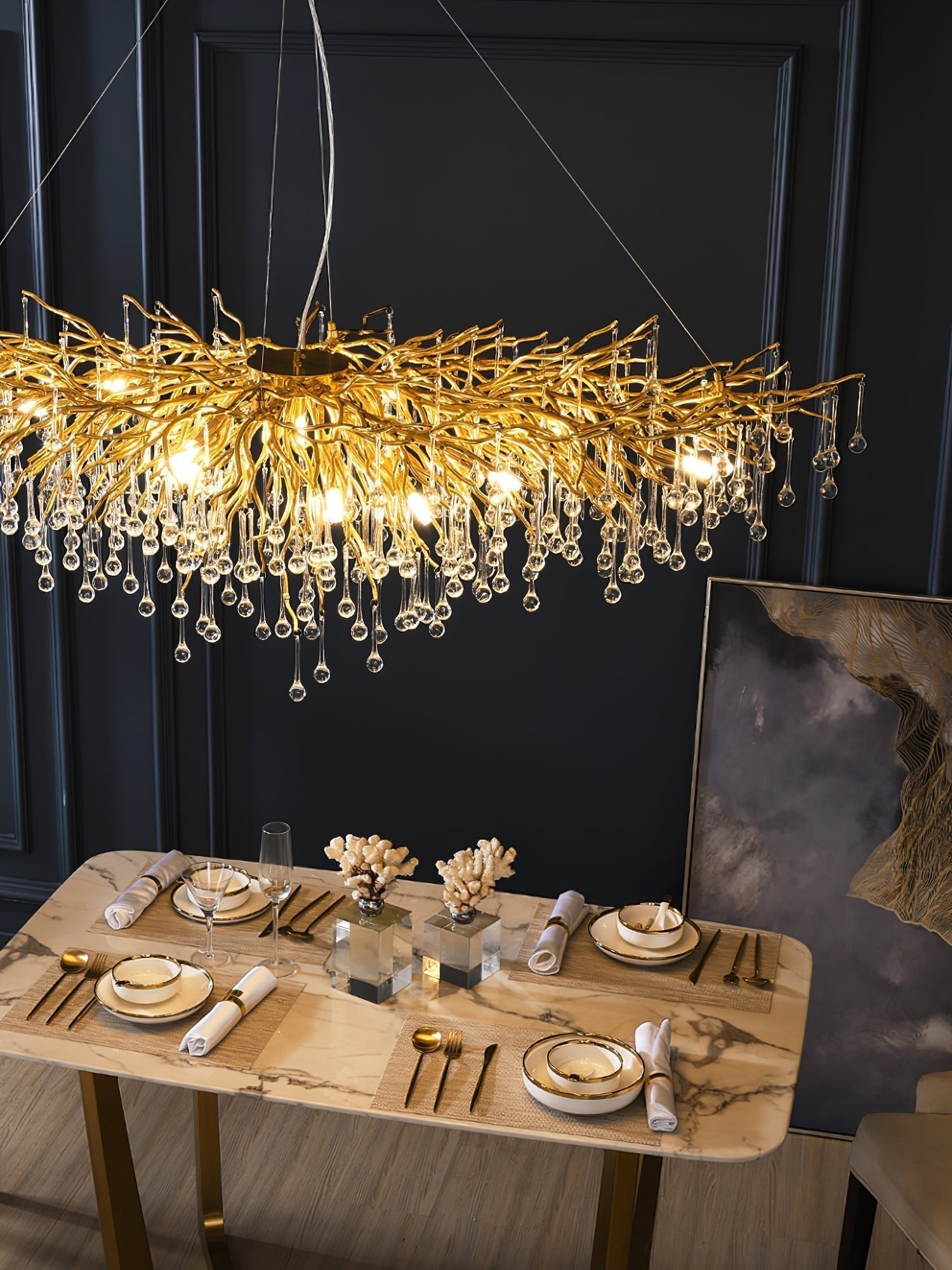 Cyrinine Postmodern Luxury Crystal Chandelier