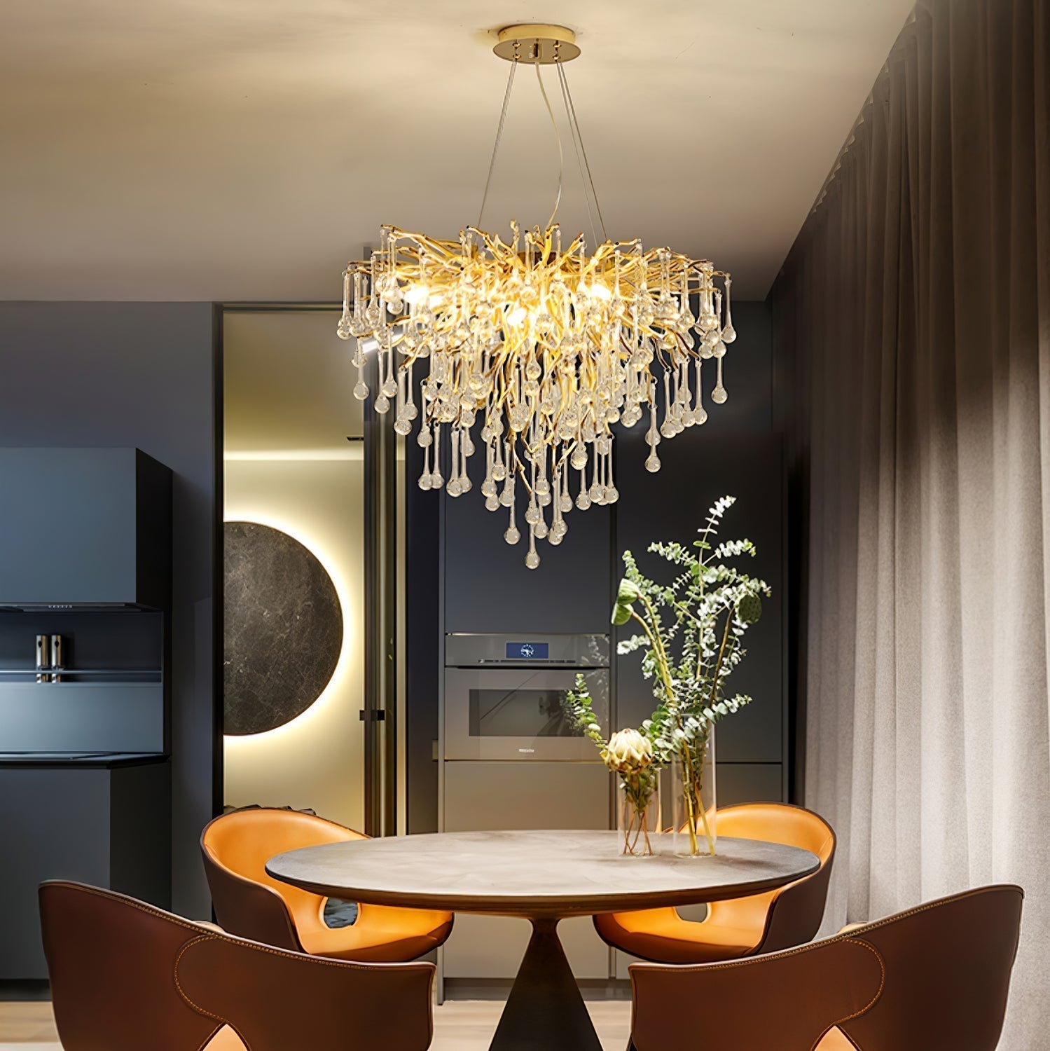 Cyrinine Postmodern Luxury Crystal Chandelier