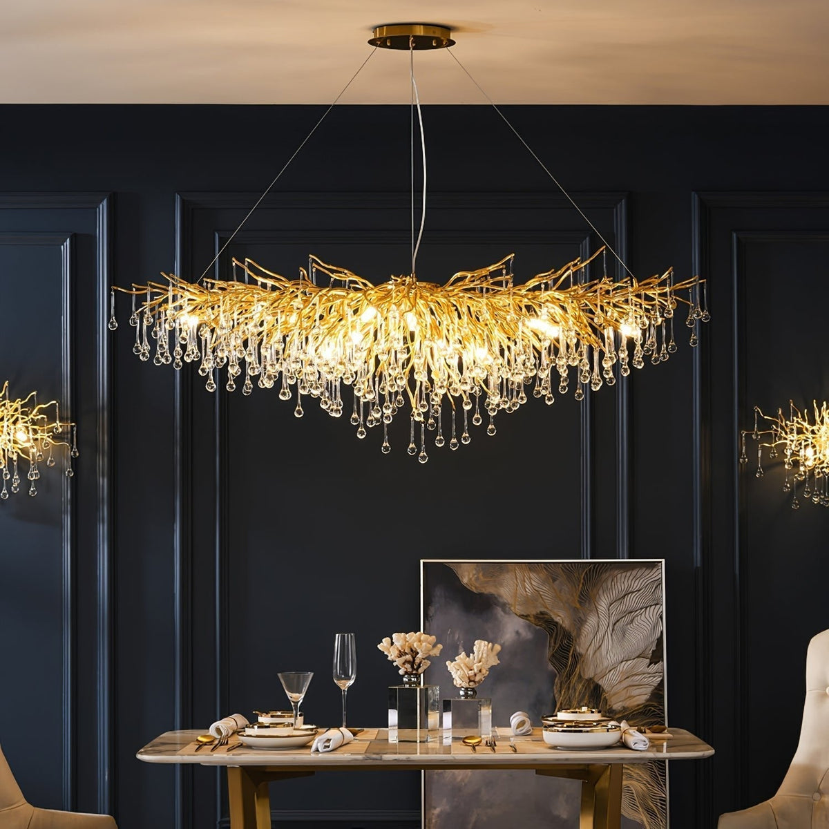 Cyrinine Postmodern Luxury Crystal Chandelier