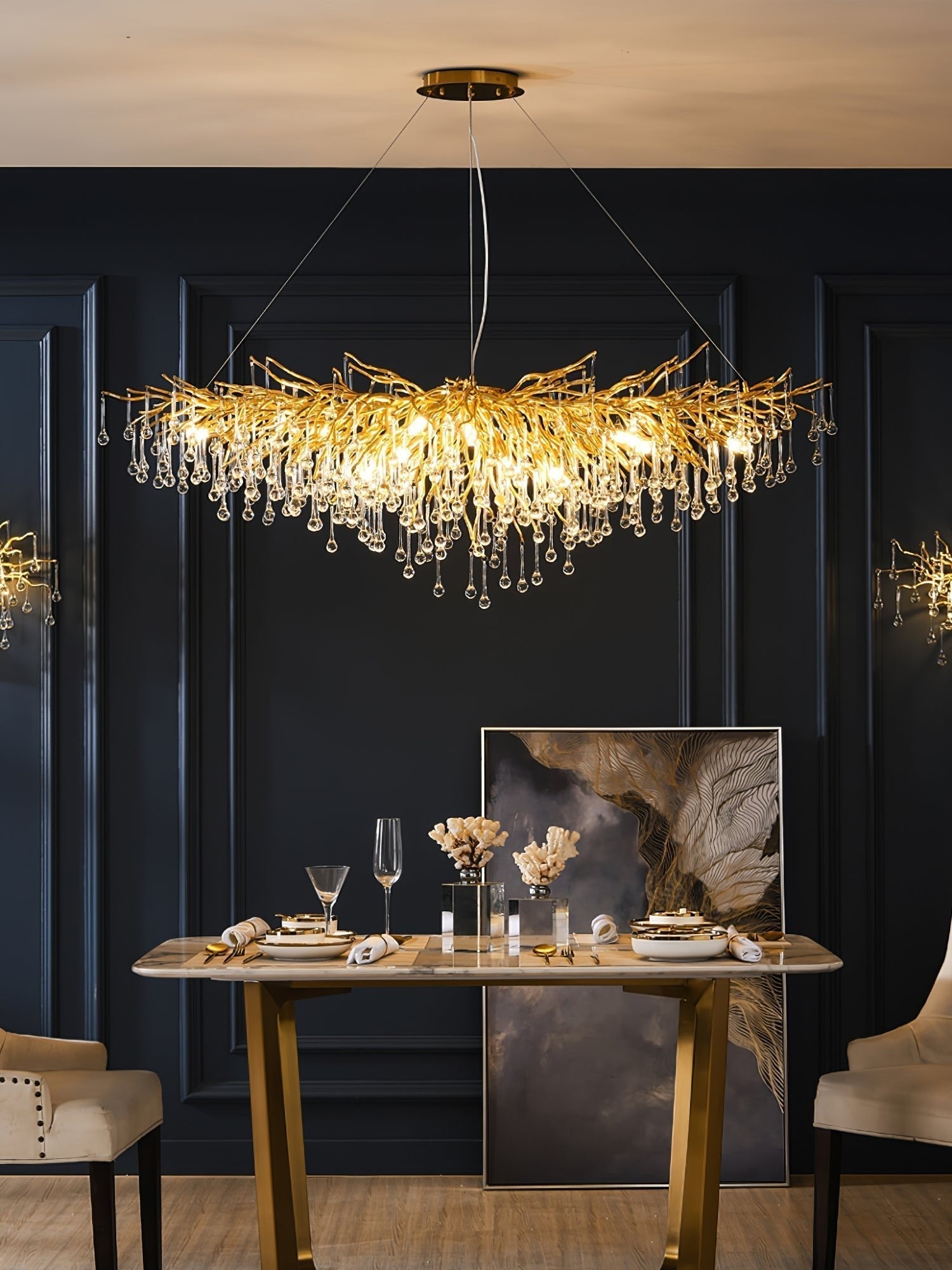Cyrinine Postmodern Luxury Crystal Chandelier