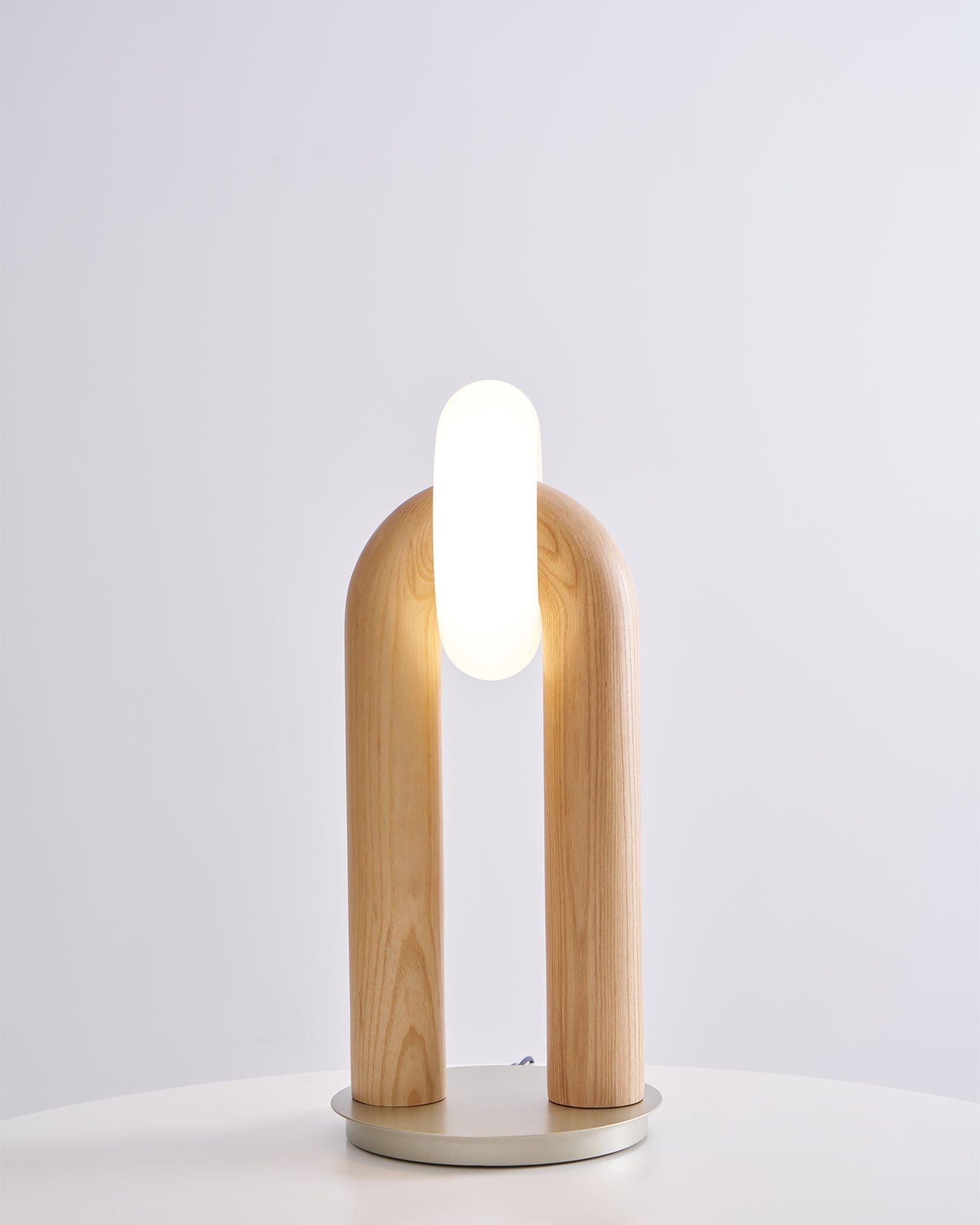 Raelix Wood Vintage Table Lamp