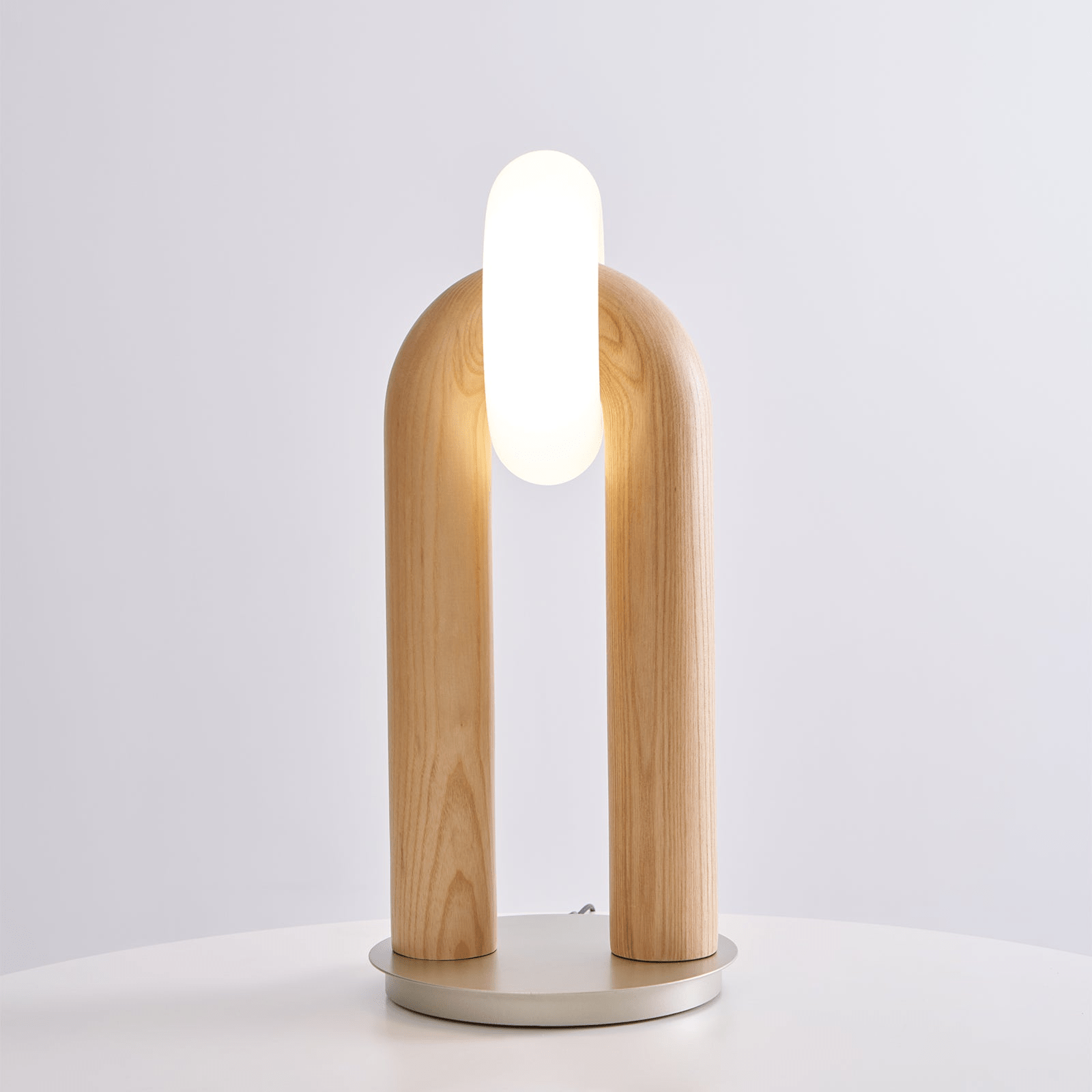 Raelix Wood Vintage Table Lamp