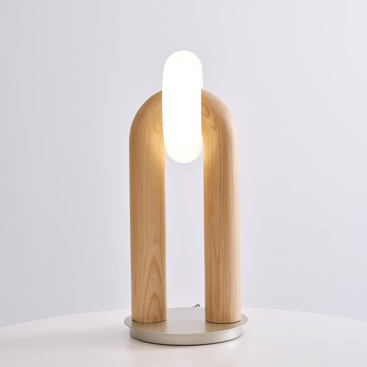 Raelix Wood Vintage Table Lamp