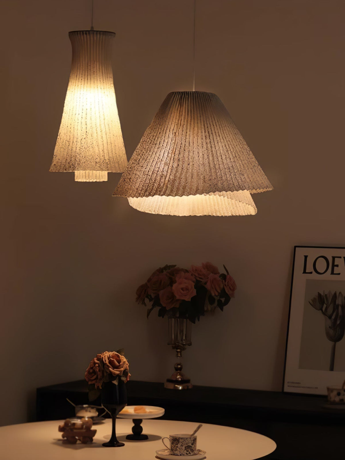 Viora Steel Vintage Pendant Lamp