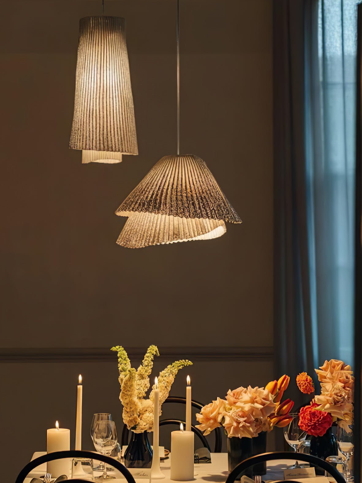 Viora Steel Vintage Pendant Lamp