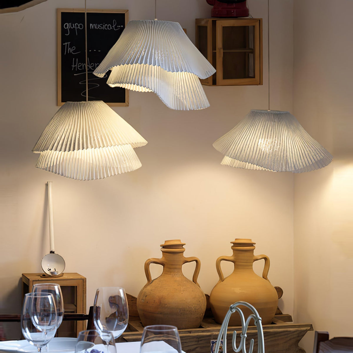 Viora Steel Vintage Pendant Lamp
