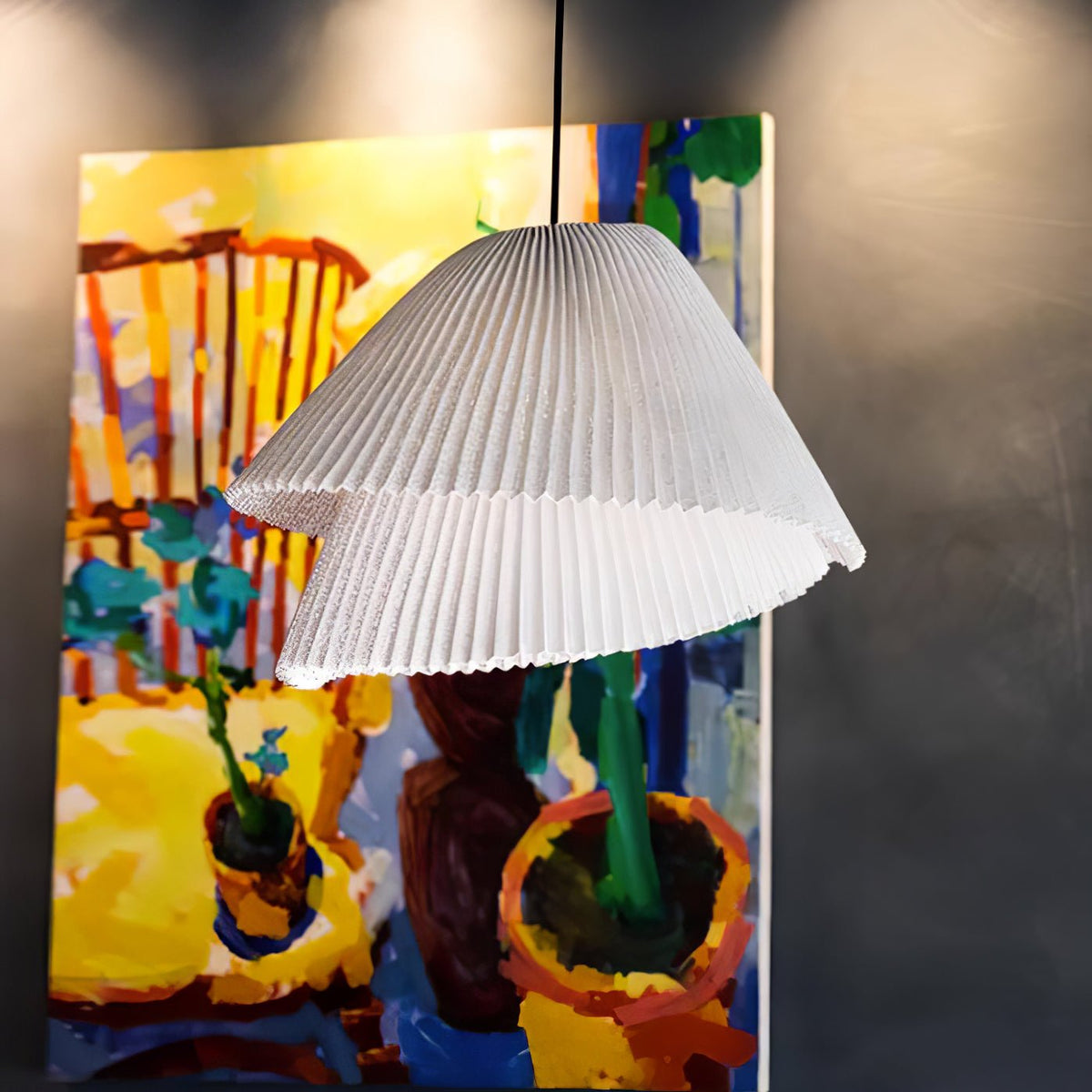 Viora Steel Vintage Pendant Lamp