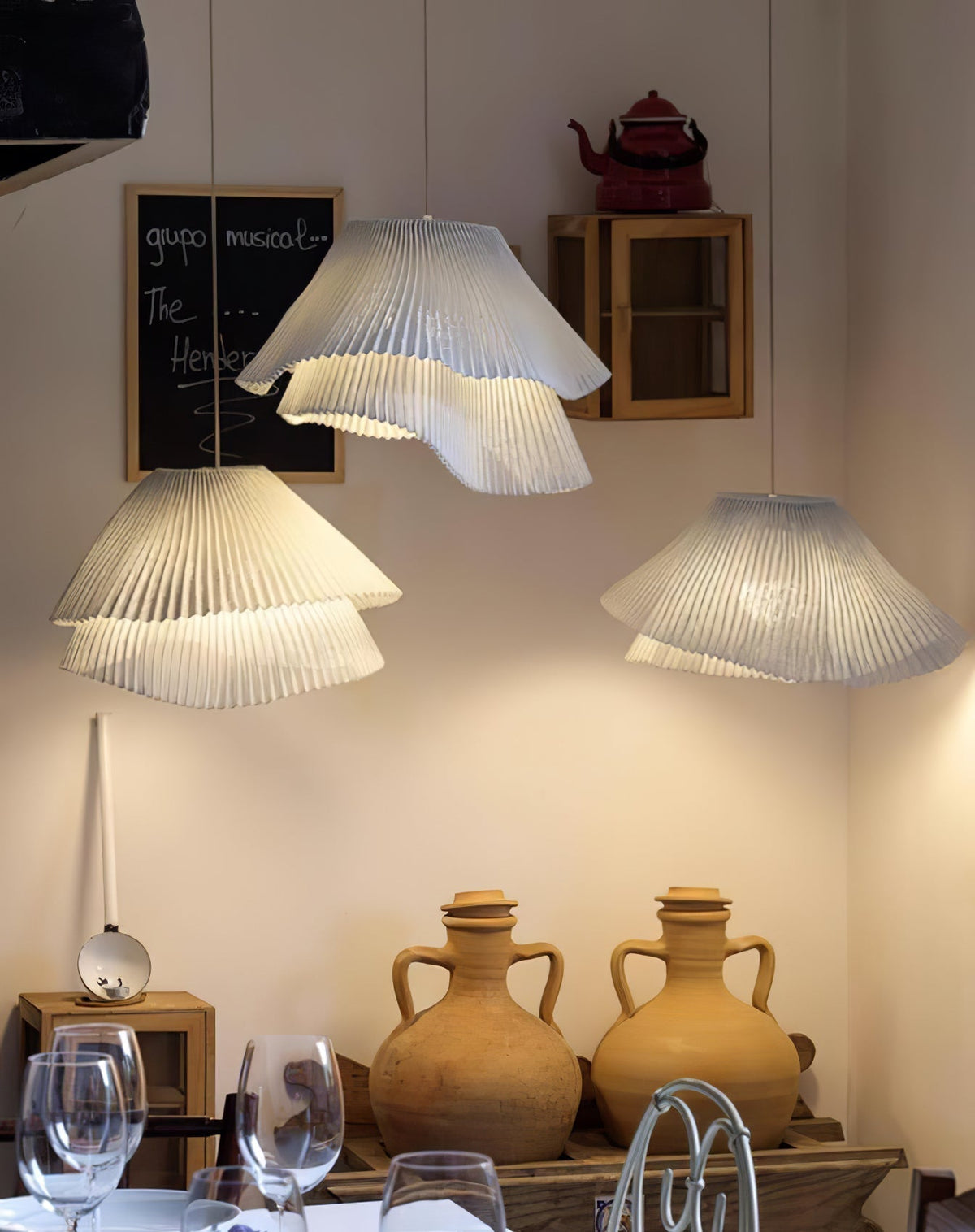 Viora Steel Vintage Pendant Lamp