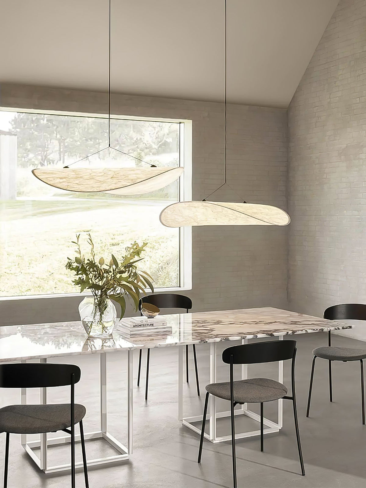 Larenol Paper & Glass Fiber Pendant Lamp