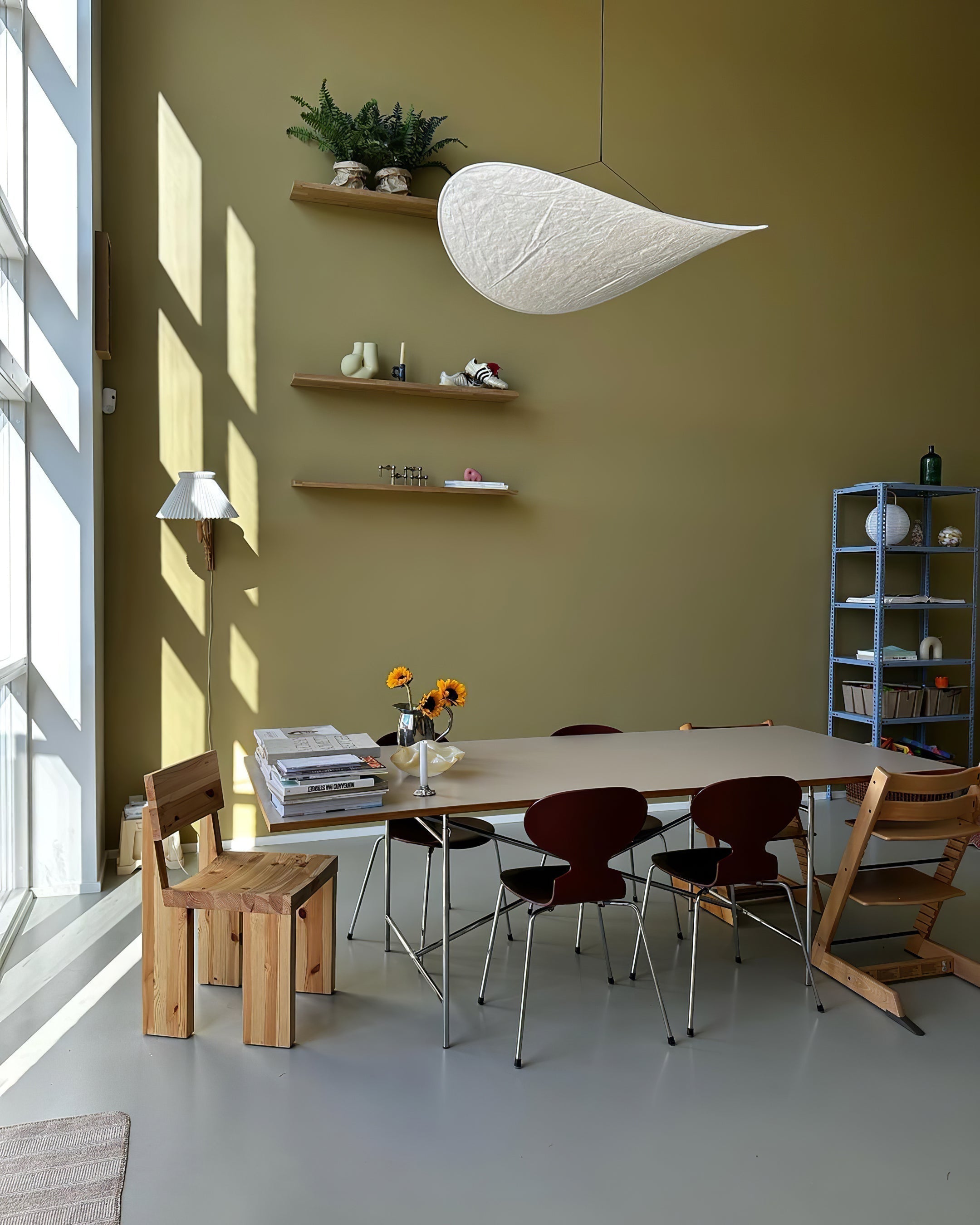 Luminette Minimalist Silk Pendant Light