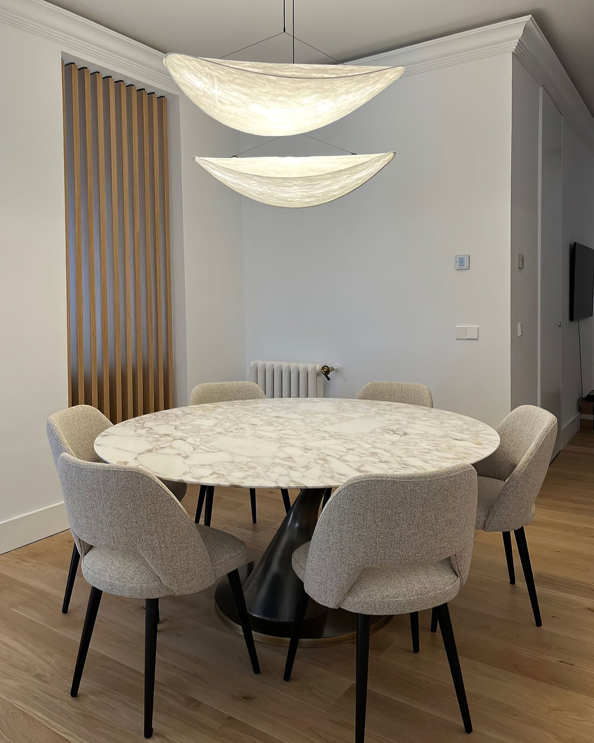 Twist Pendant Contemporary Swag Light