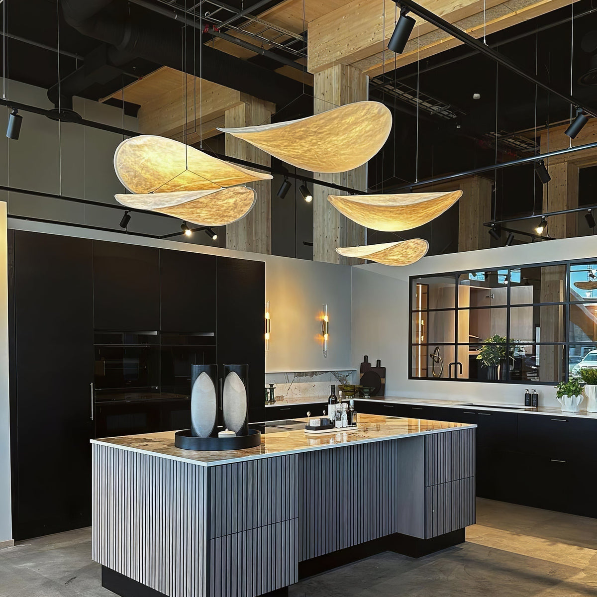 Luminette Minimalist Silk Pendant Light
