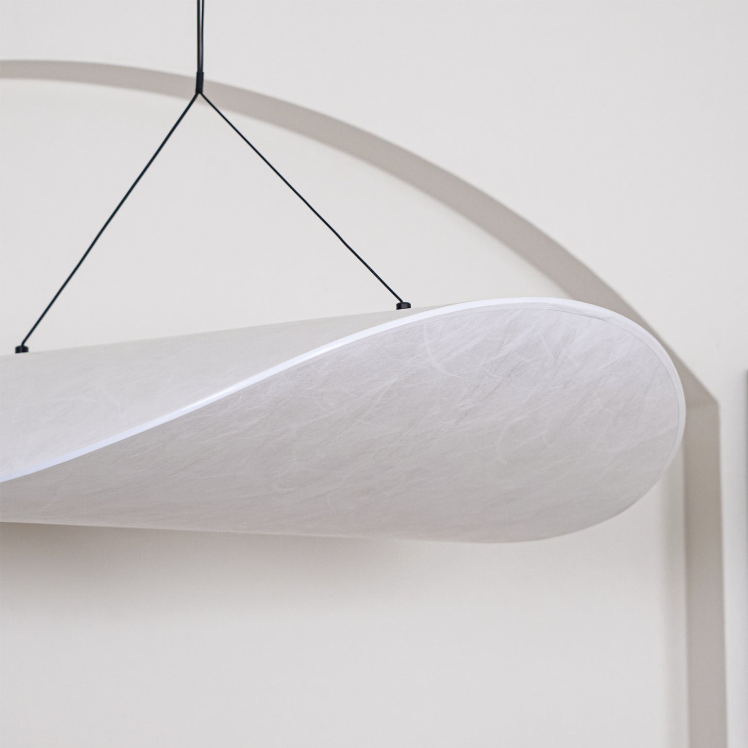 Luminette Minimalist Silk Pendant Light