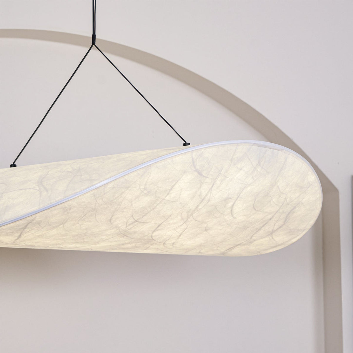 Twist Pendant Contemporary Swag Light