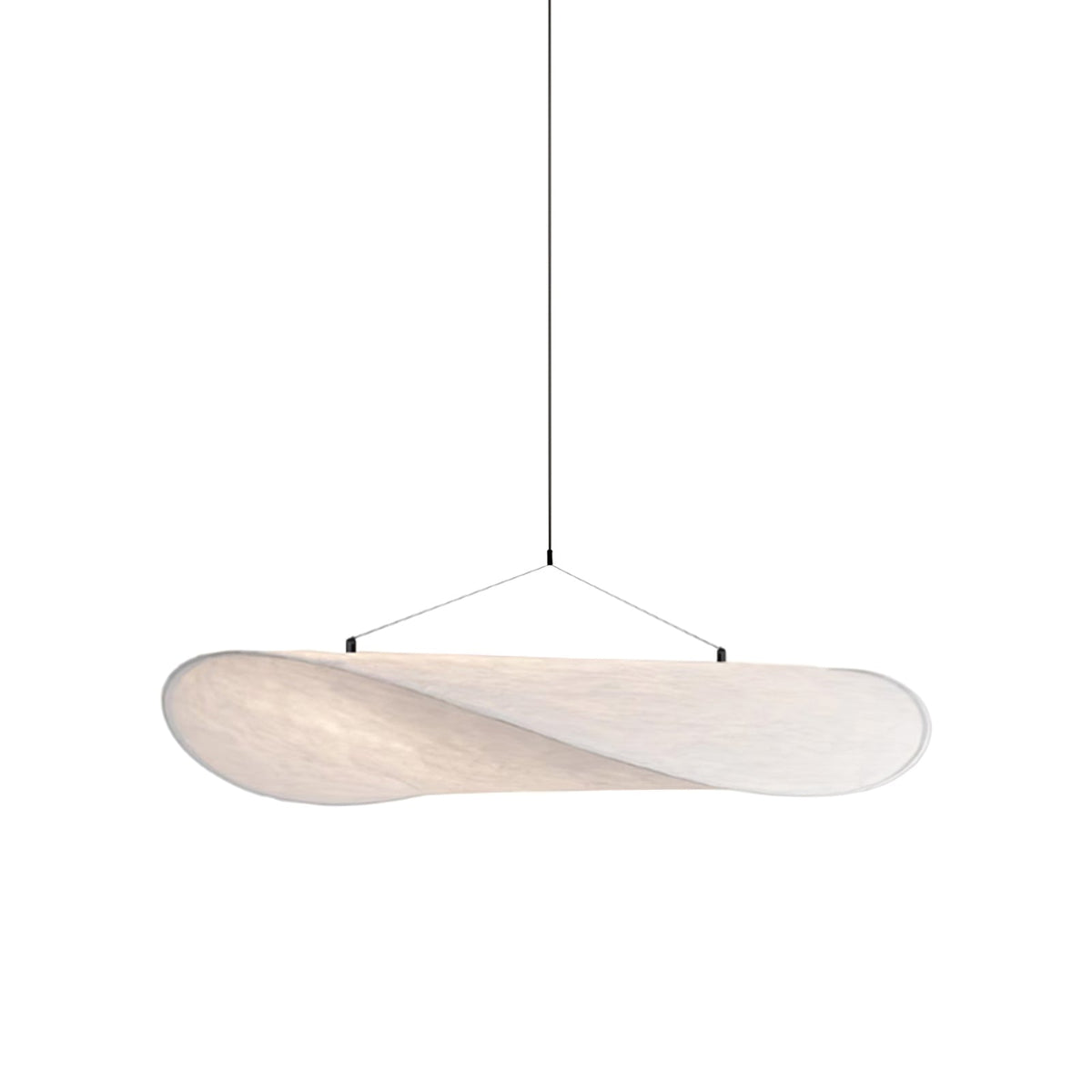 Luminette Minimalist Silk Pendant Light