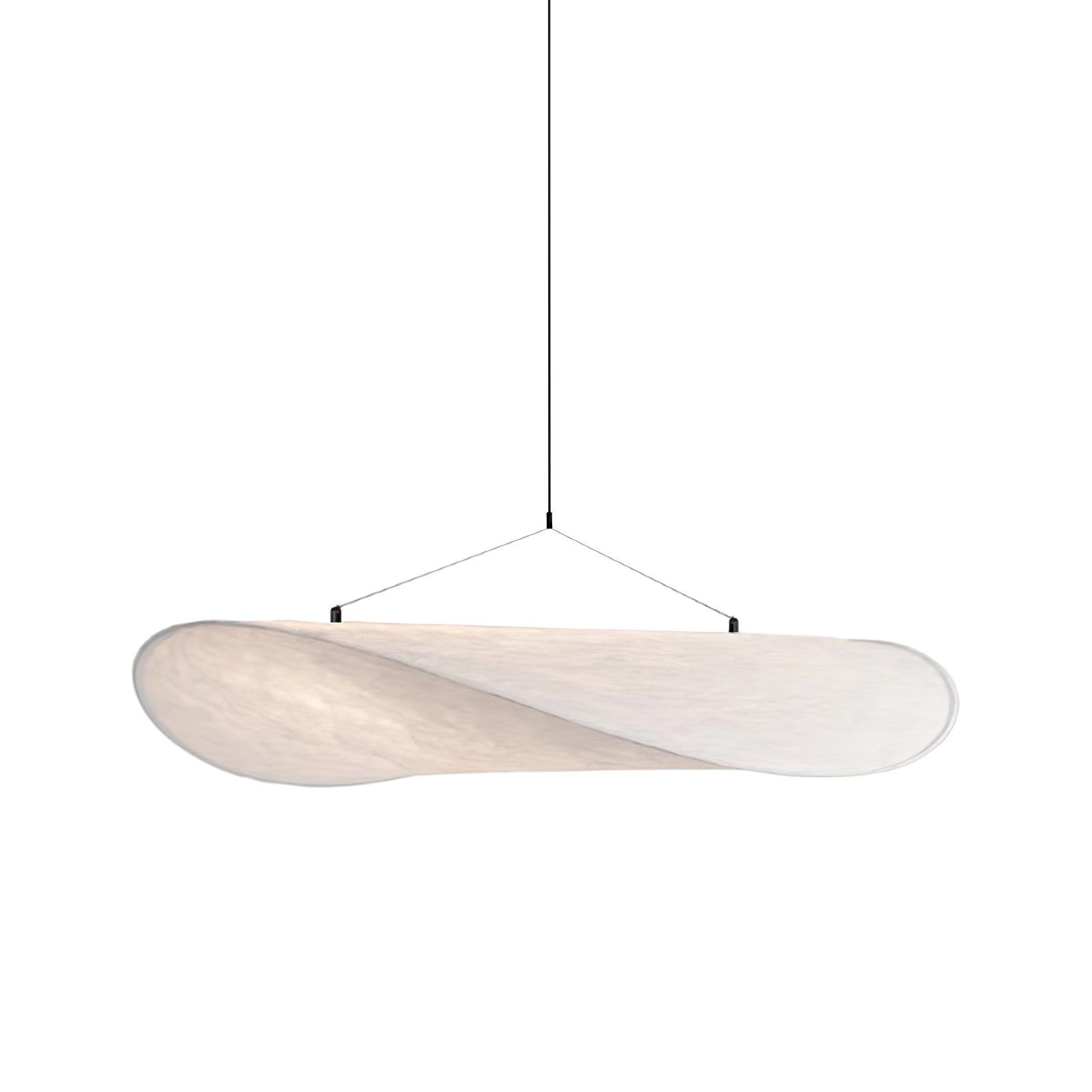 Luminette Minimalist Silk Pendant Light
