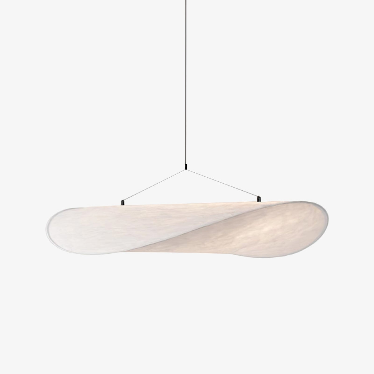 Luminette Minimalist Silk Pendant Light