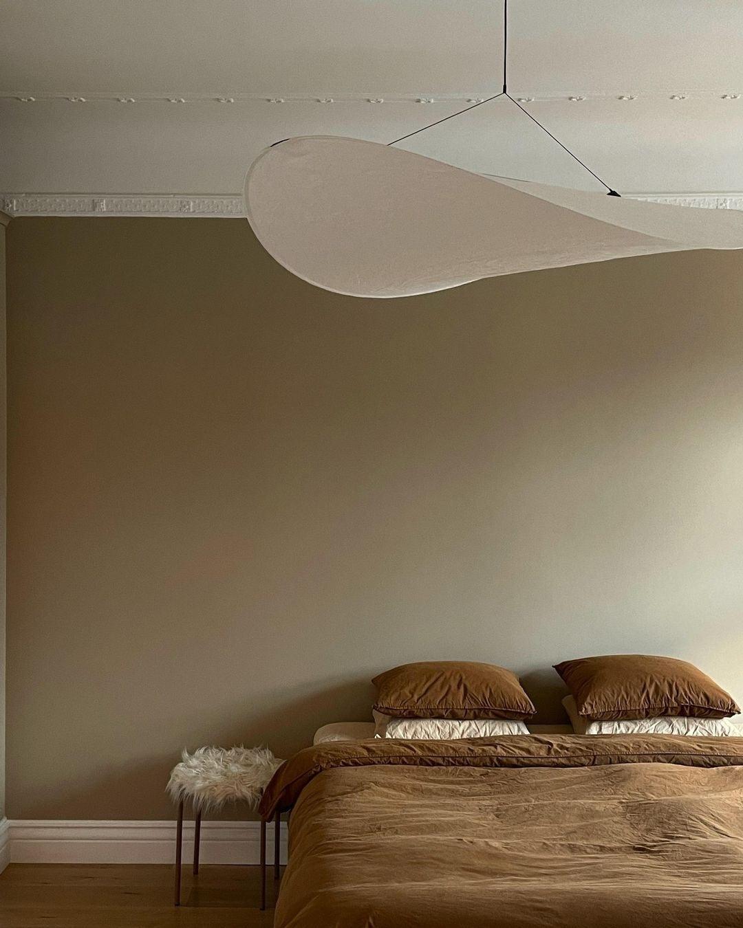 Luminette Minimalist Silk Pendant Light