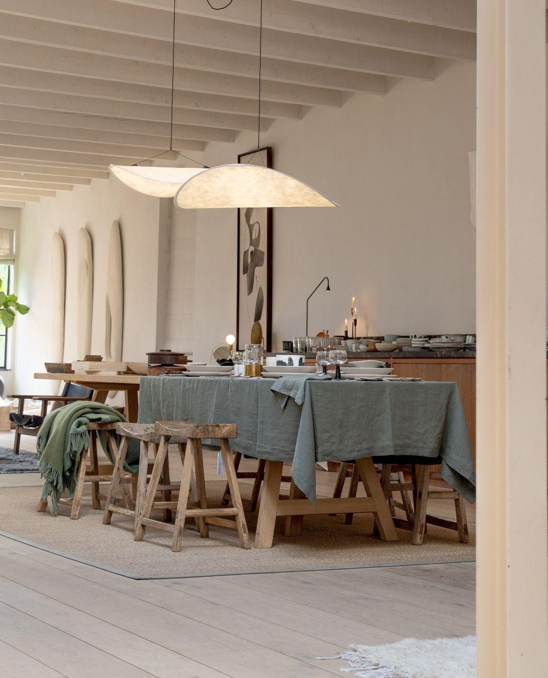 Luminette Minimalist Silk Pendant Light