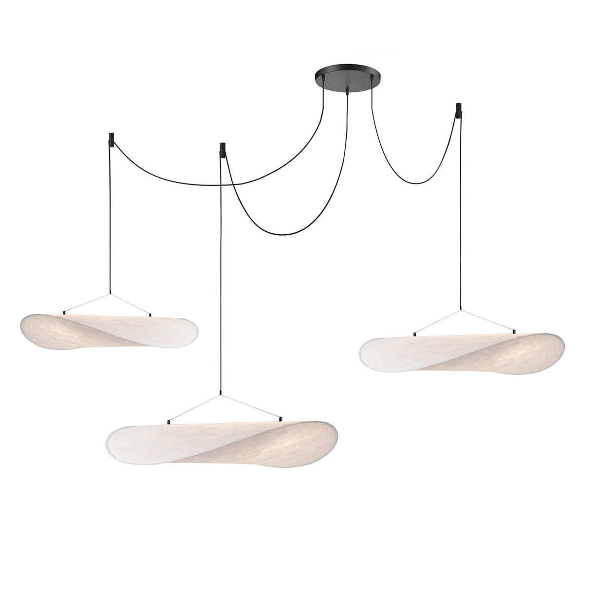 Luminette Minimalist Silk Pendant Light