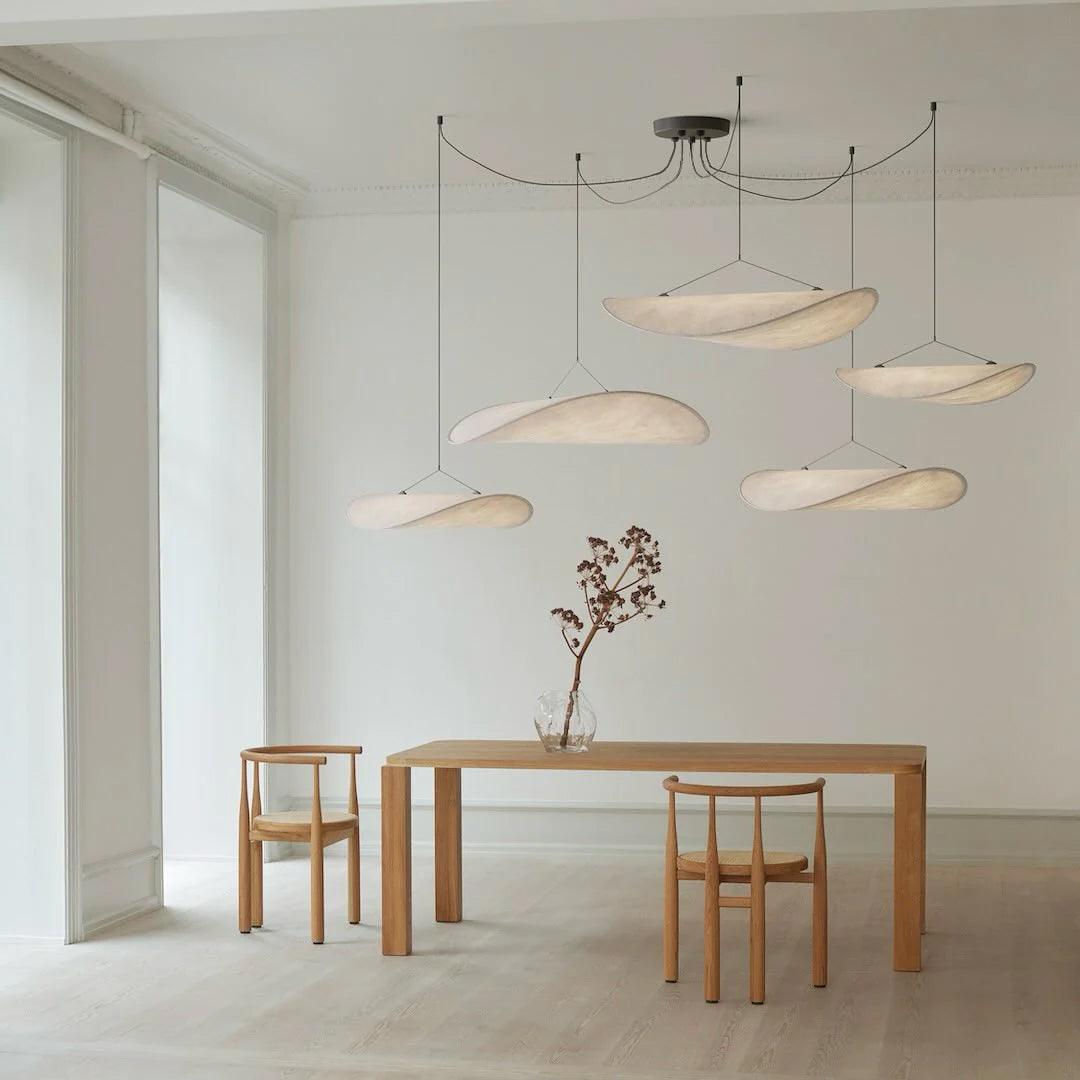 Tense Tyvek Pendant Lamp - Neutral Decor