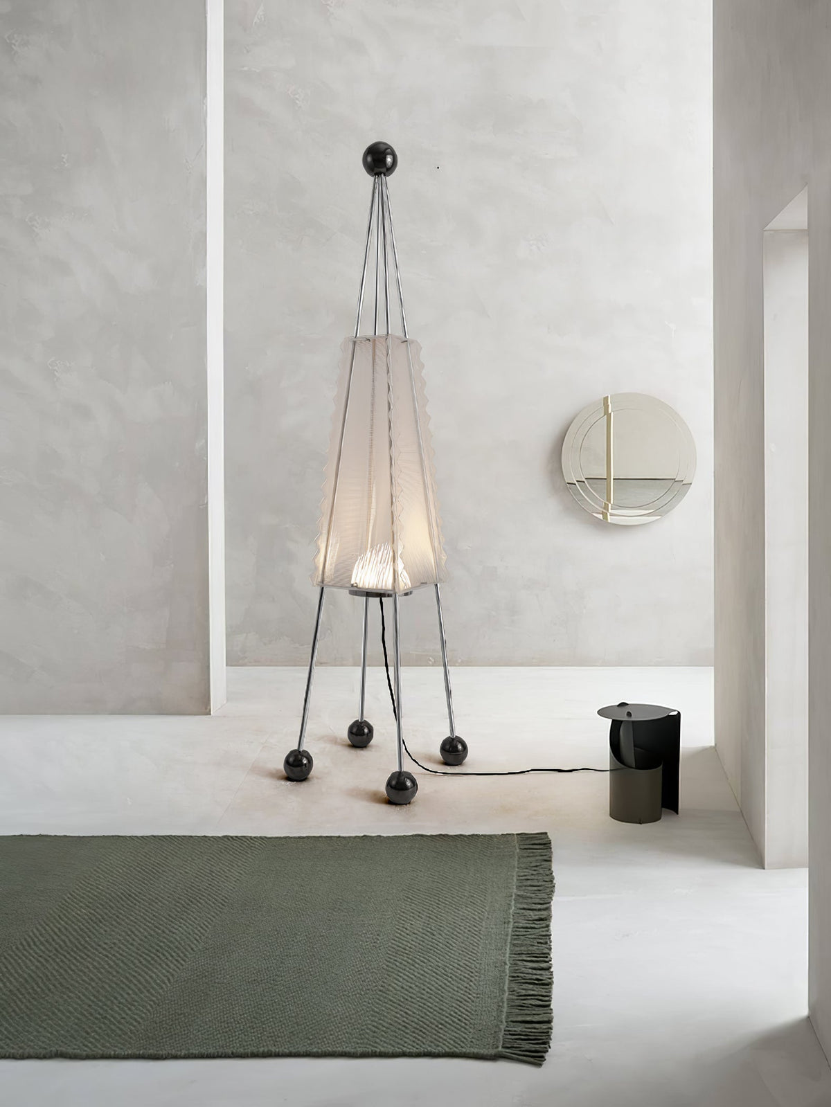 Tetra Industrial Acrylic Floor Lamp