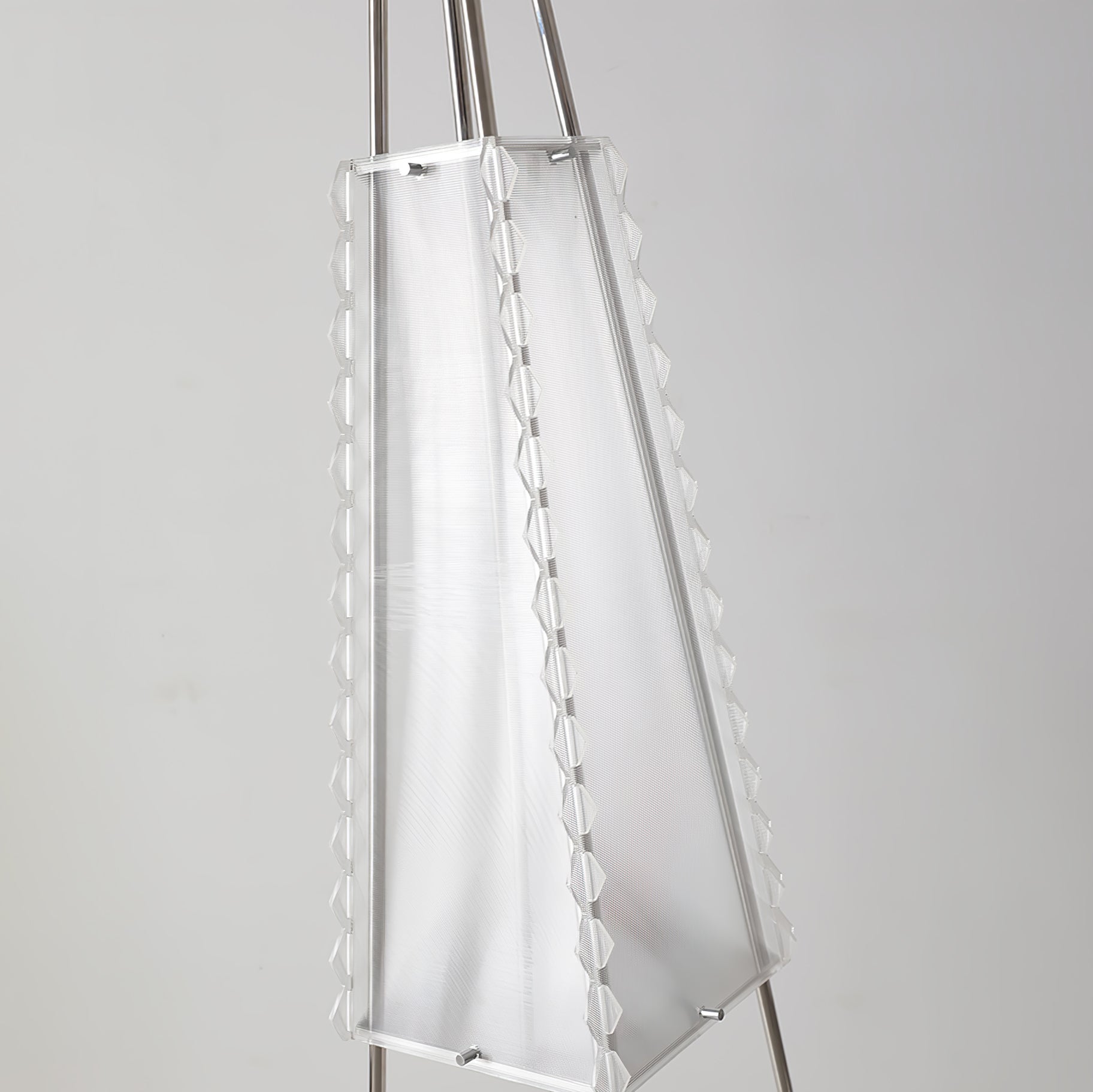 Tetra Industrial Acrylic Floor Lamp