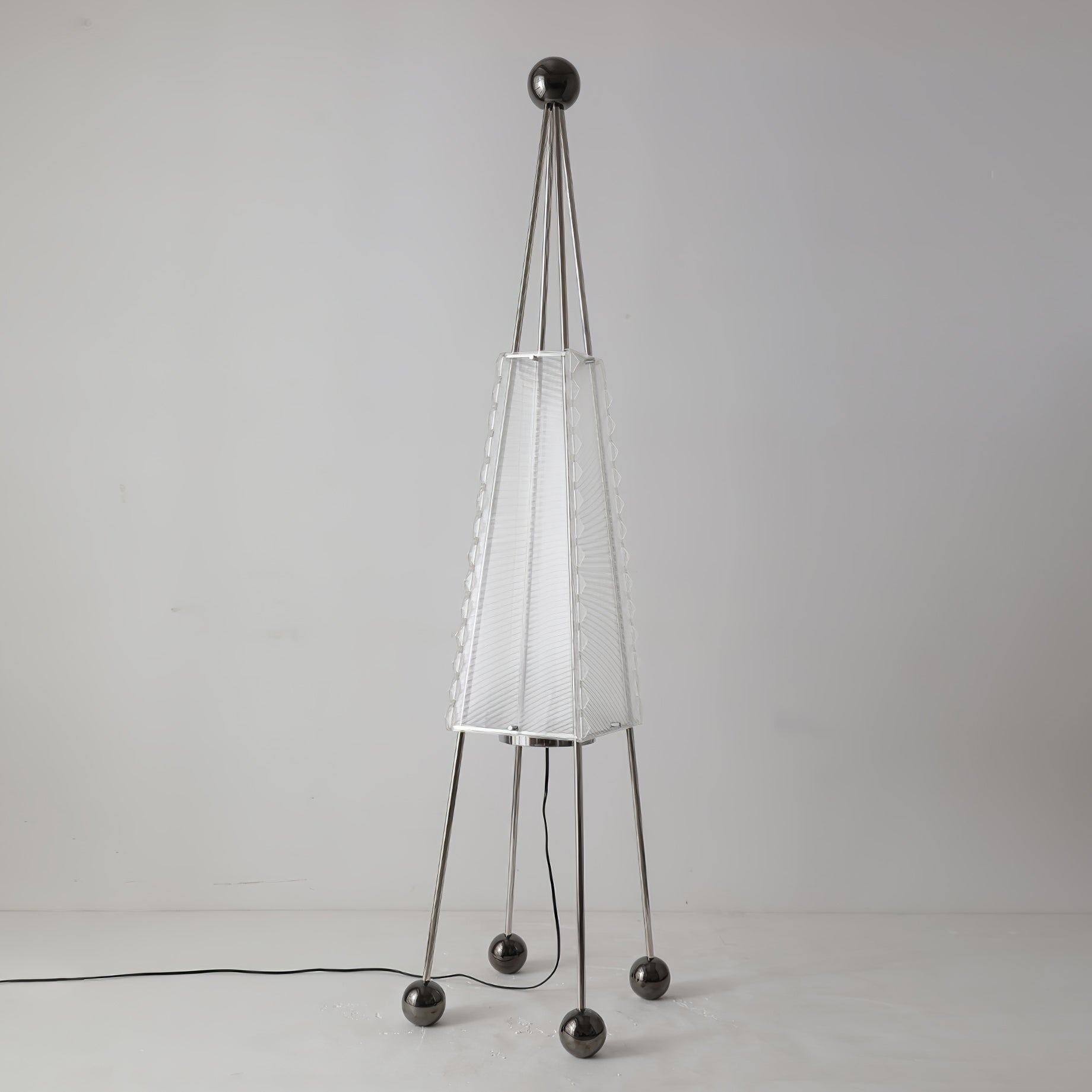 Tetra Industrial Acrylic Floor Lamp