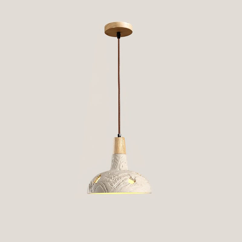 Ormarion Nordic Art Carve Cement Pendant Lamp