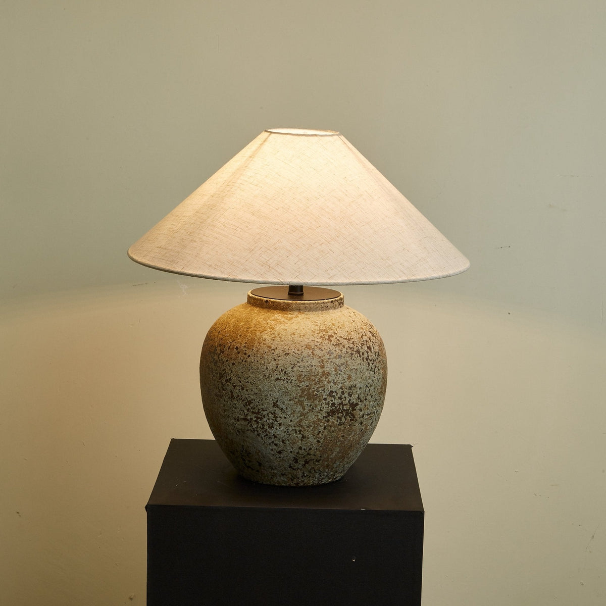 Wells Rustic Ceramic Table Lamp