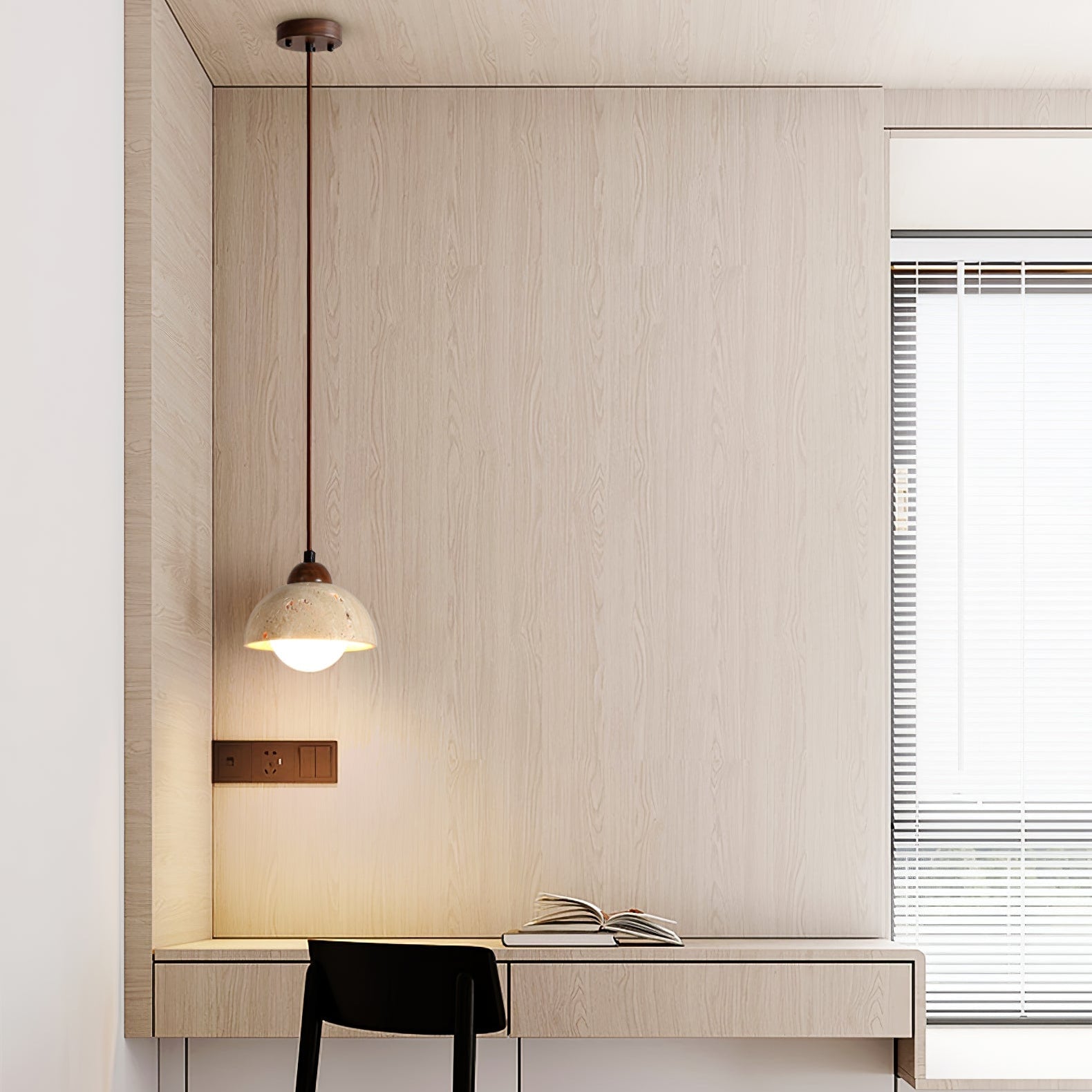 Terralume Dome Pendant Lamp - Neutral Decor