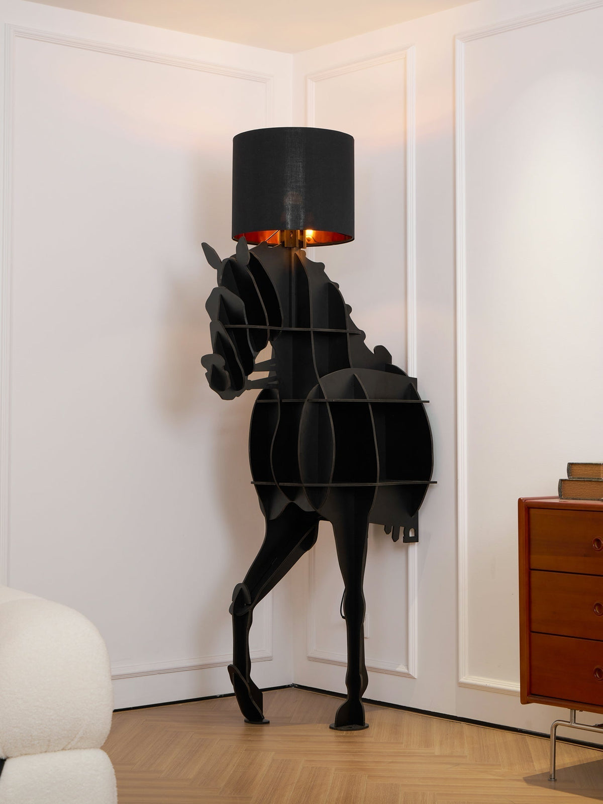 Nrasen Horse-shaped Floor Lamp