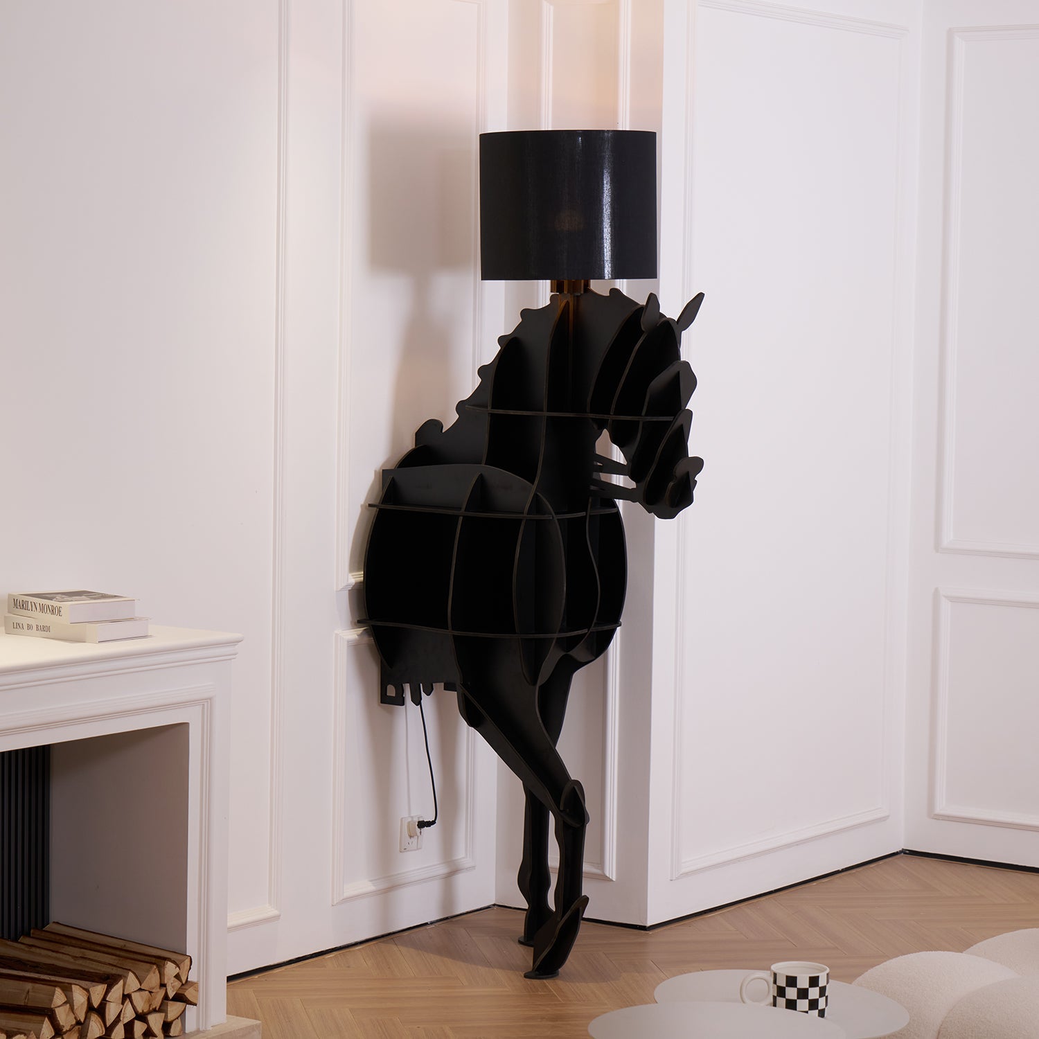 Nrasen Horse-shaped Floor Lamp