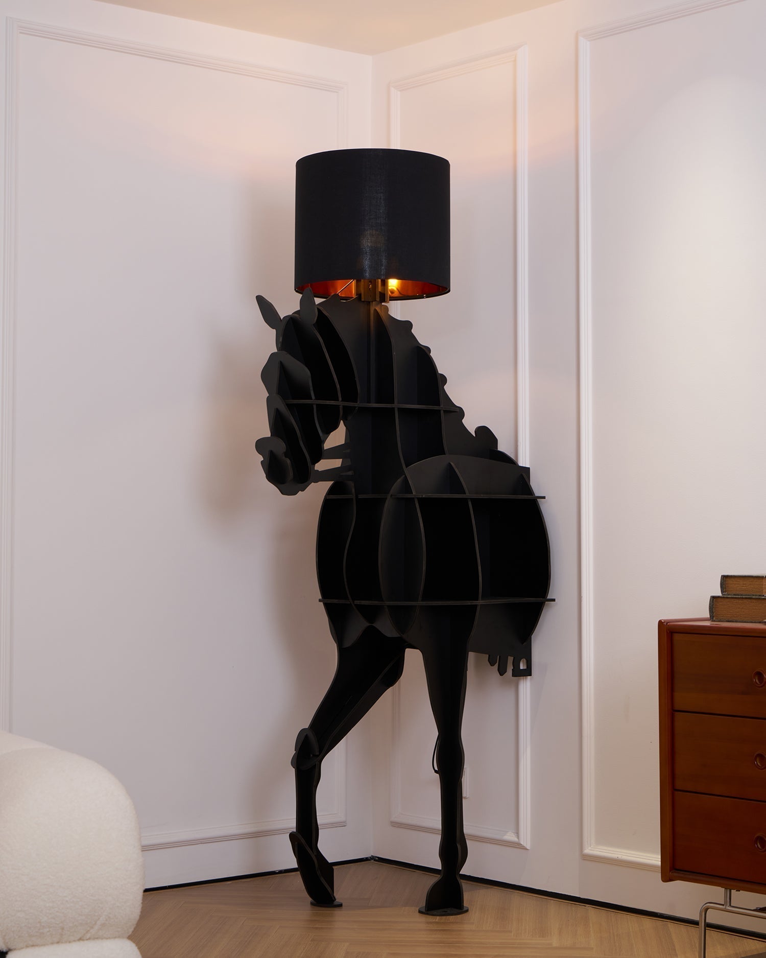 Nrasen Horse-shaped Floor Lamp