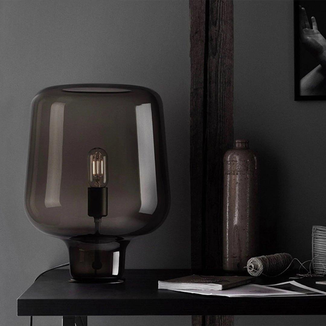 Eanlari Glass Contemporary Table Lamp