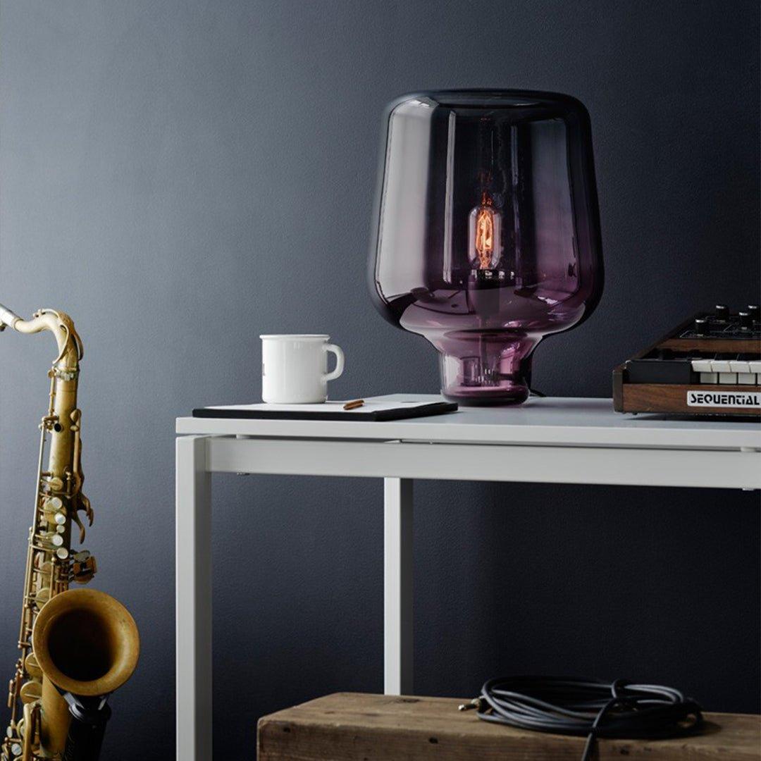 Eanlari Glass Contemporary Table Lamp