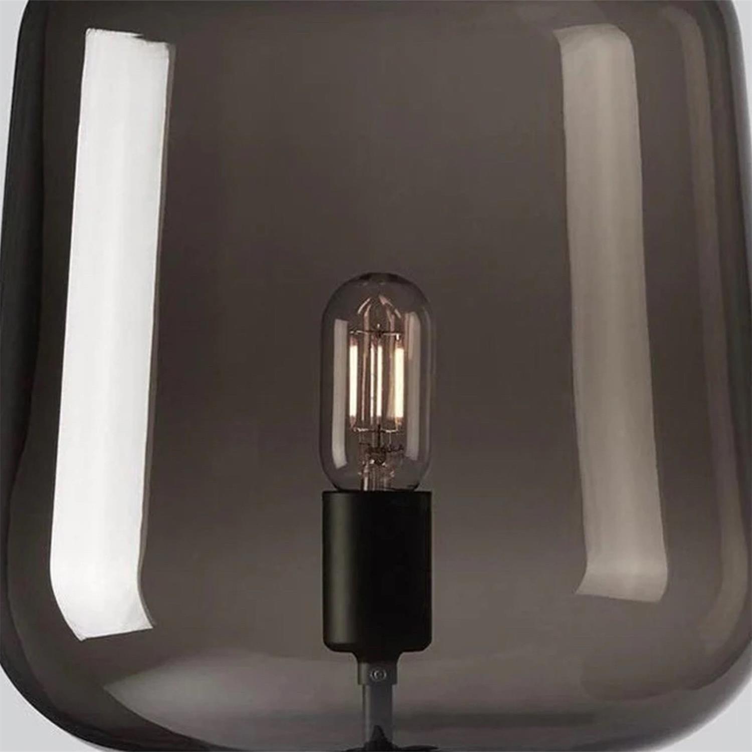 Eanlari Glass Contemporary Table Lamp
