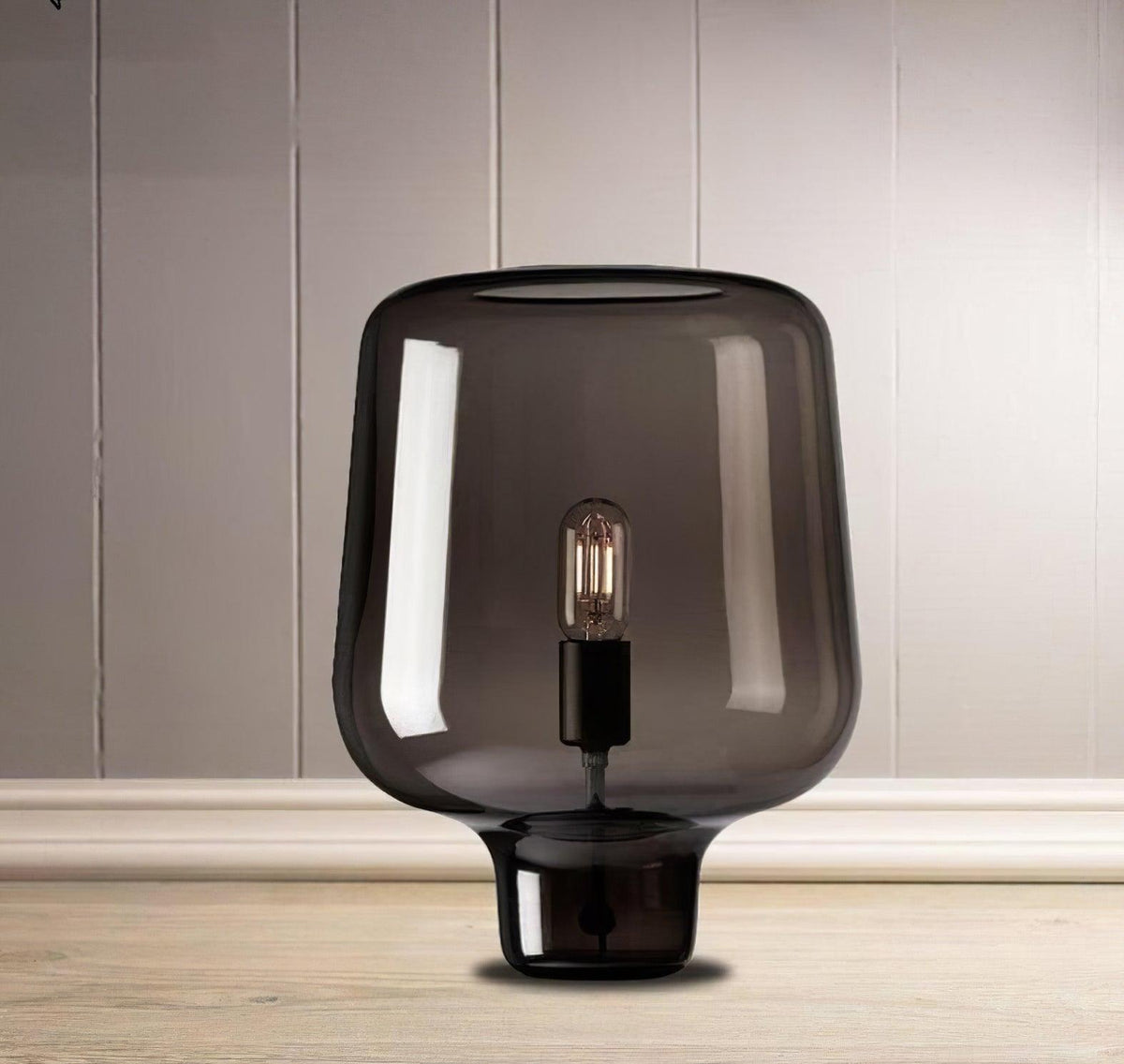 Eanlari Glass Contemporary Table Lamp