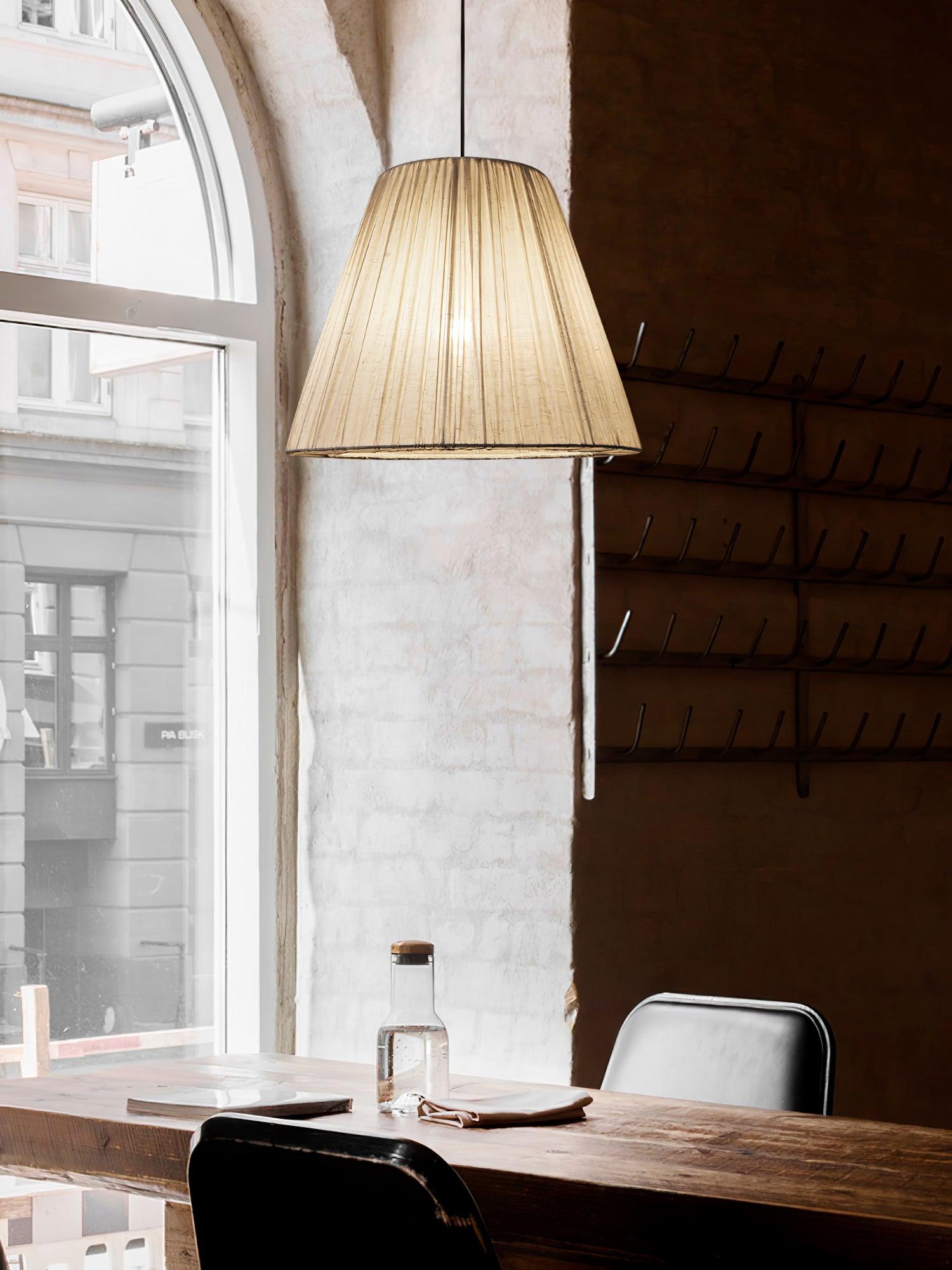 Docan Fabric Retro Pendant Lamp