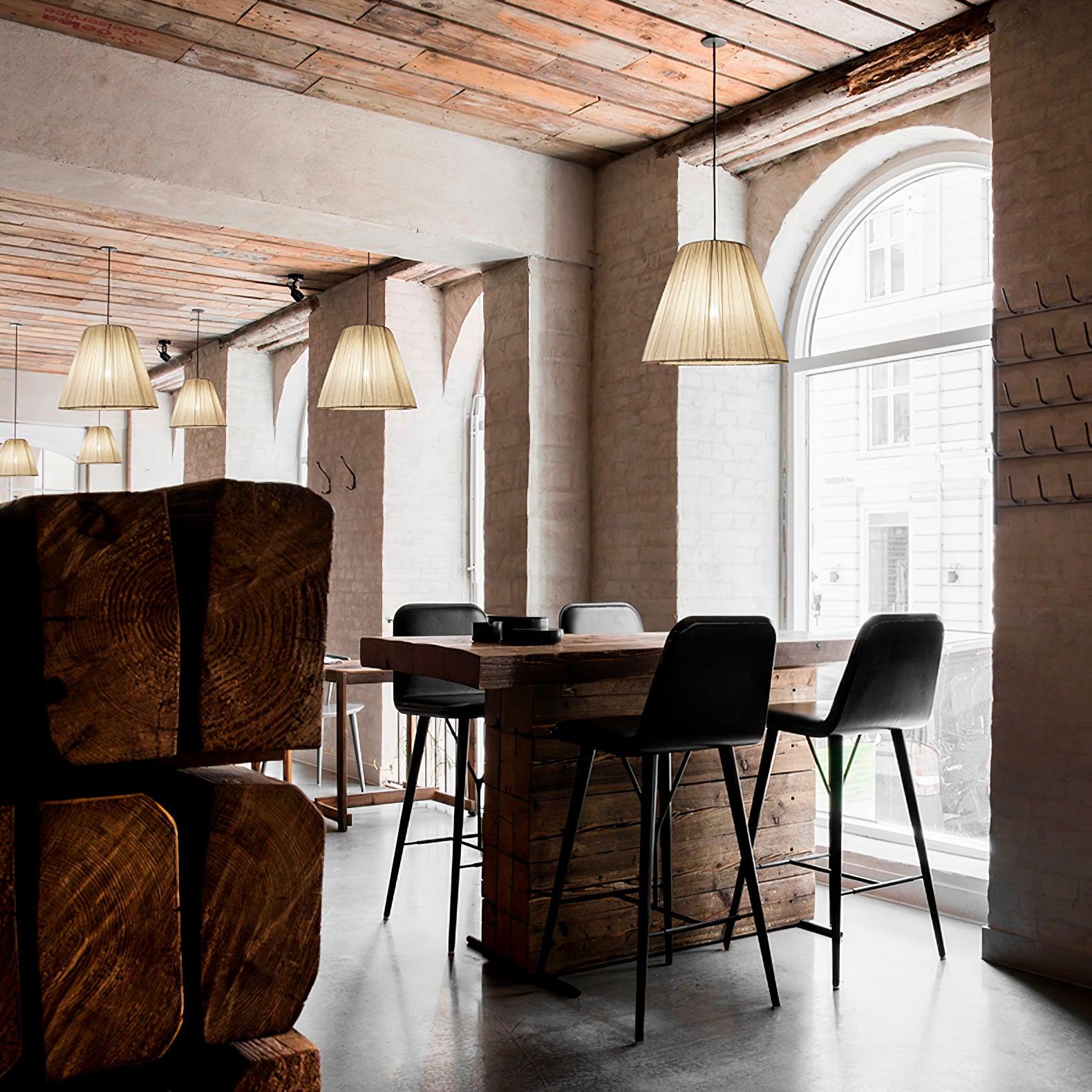 Docan Fabric Retro Pendant Lamp