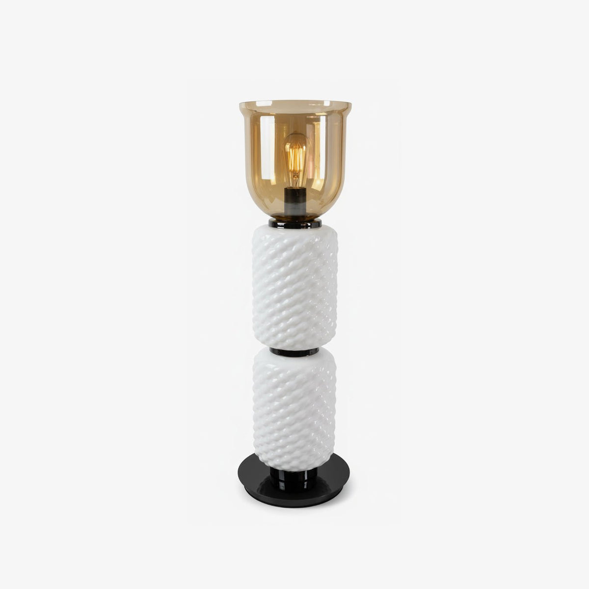 Zephiron Textured Layered Glass table Light