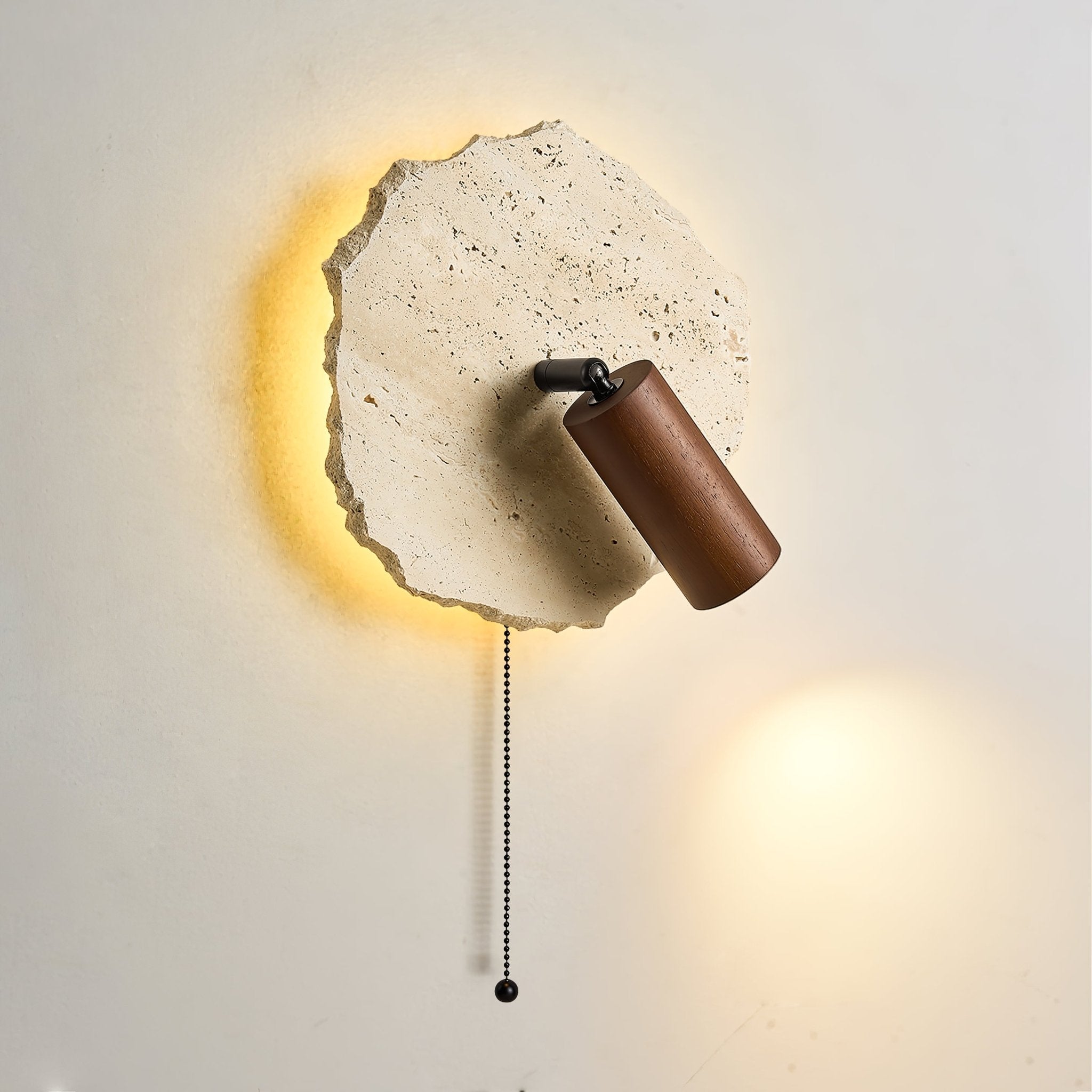 Valeriella Travertine Wall Light