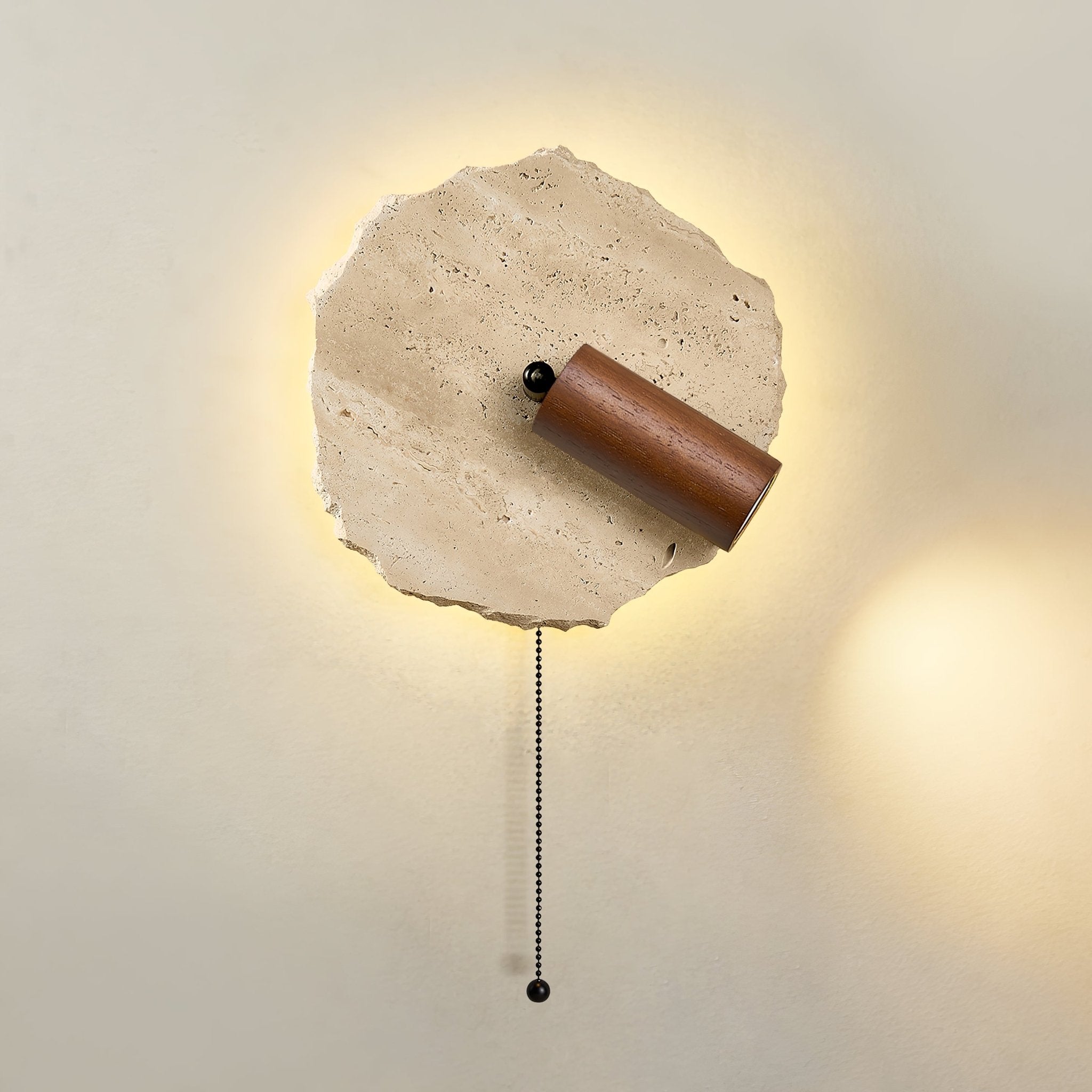 Valeriella Travertine Wall Light